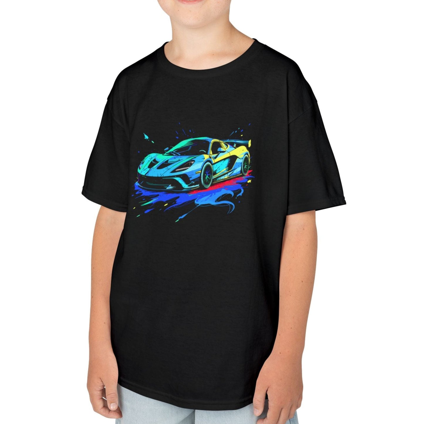 Supercar Sports Car Youth Size Boys T-Shirt