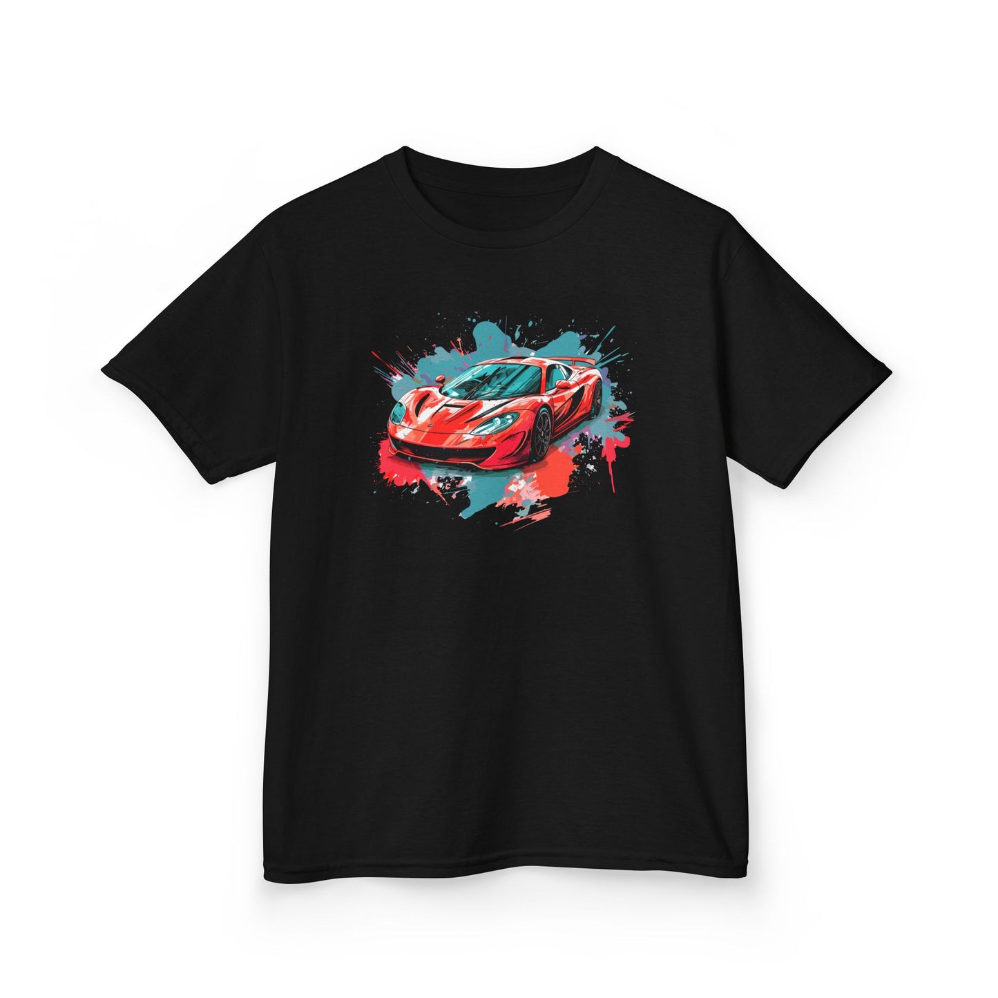 Supercar Sports Car Youth Size Boys T-Shirt