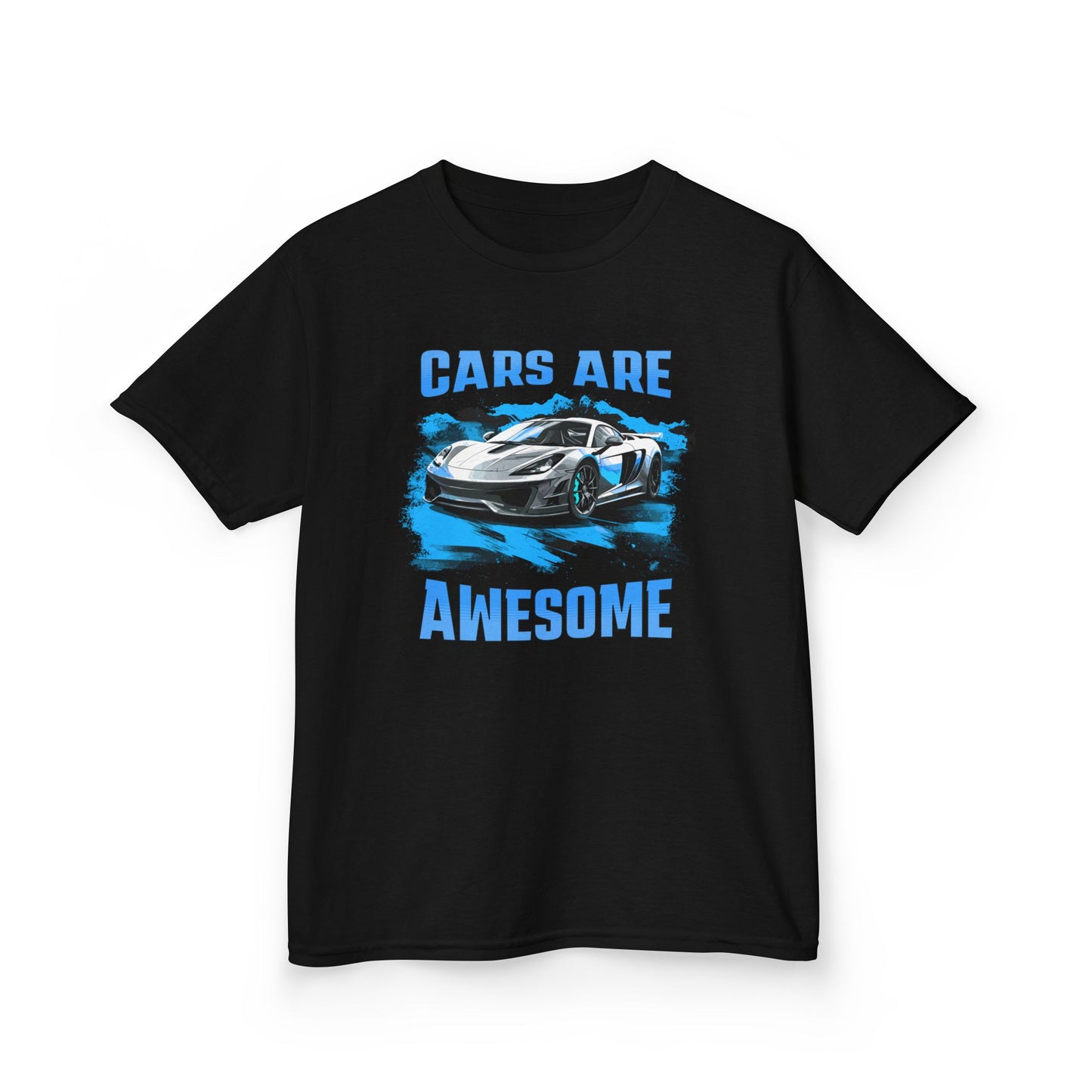 Cars Are Awesome Supercar Sports Car Youth Size Boys T-Shirt