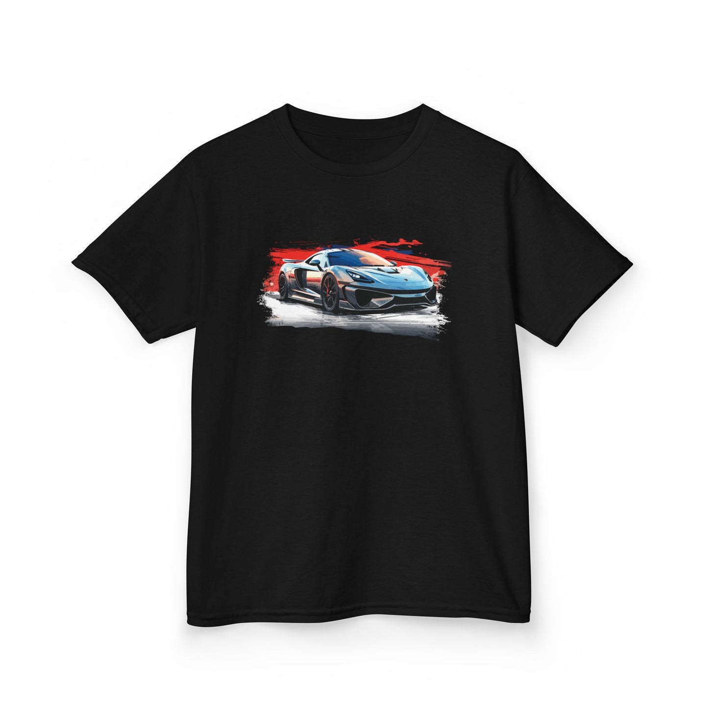 Supercar Sports Car Youth Size Boys T-Shirt