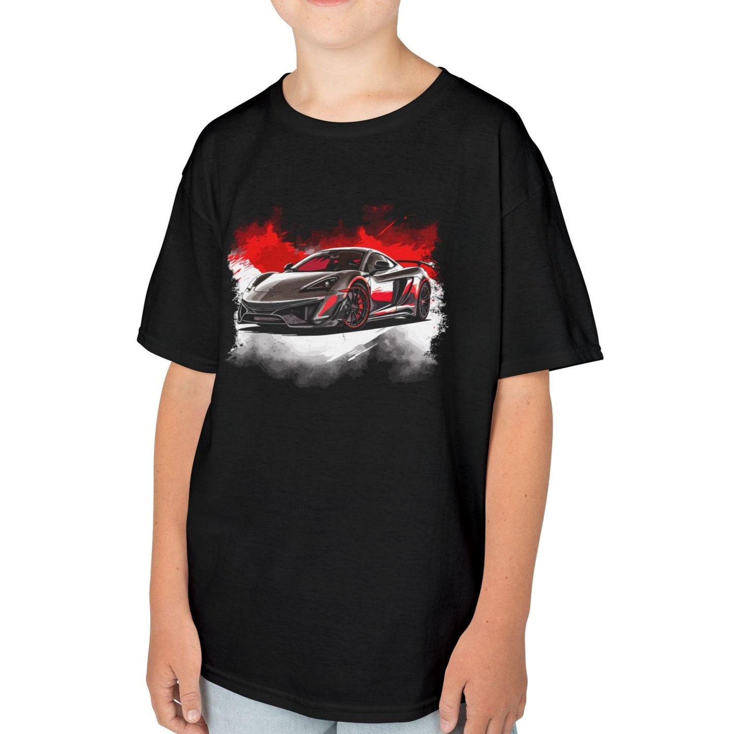 Supercar Sports Car Youth Size Boys T-Shirt