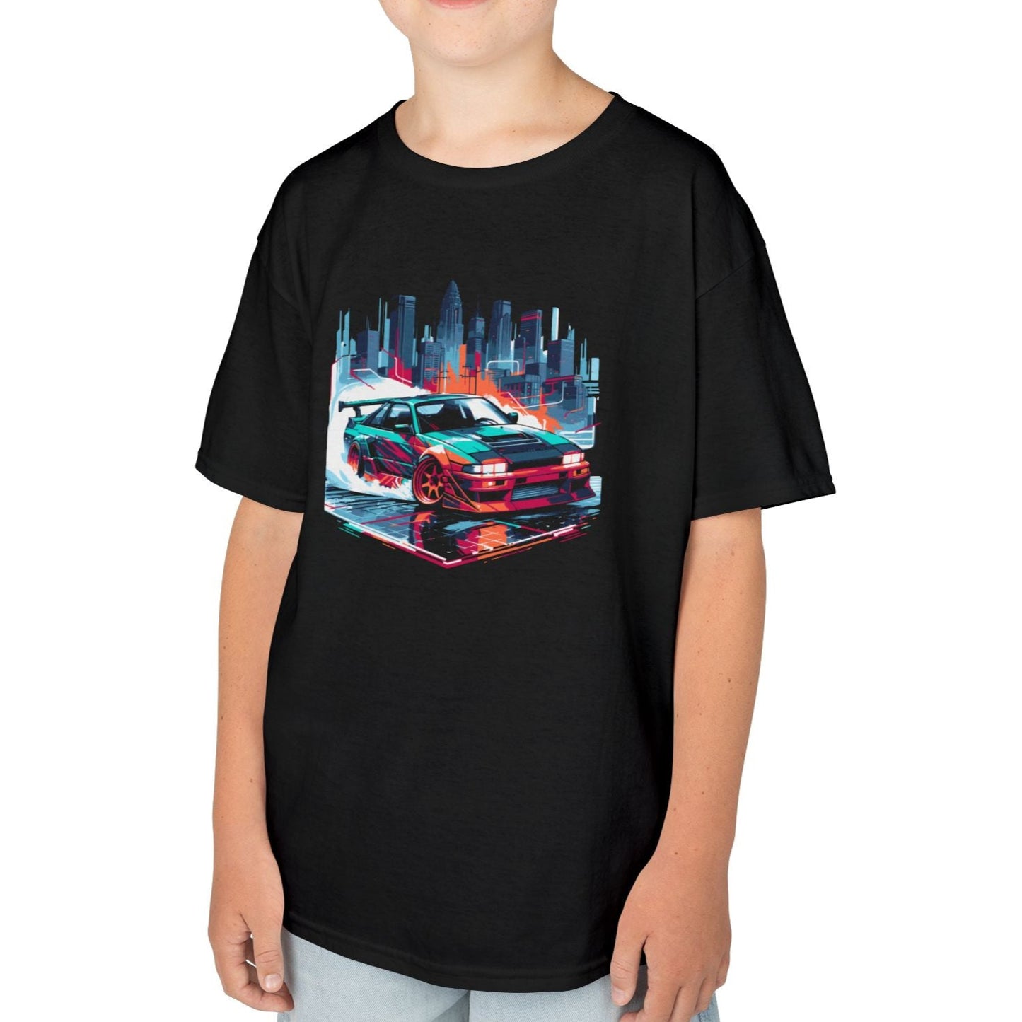Drift Car Youth Size Boys T-Shirt