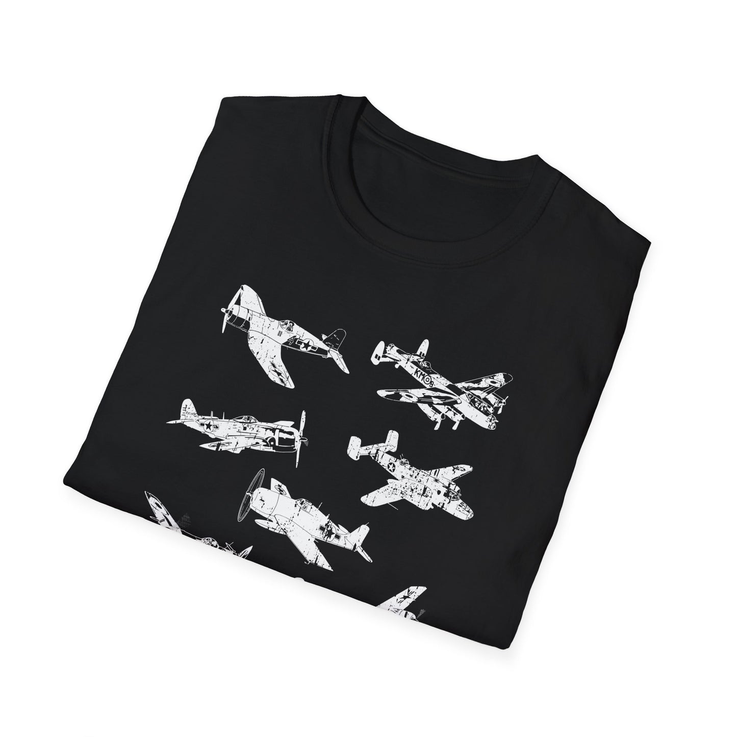 Vintage WWII Fighter Plane Jets T-Shirt