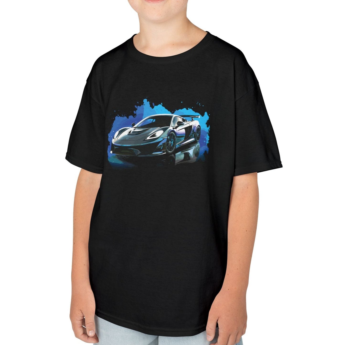 Supercar Sports Car Youth Size Boys T-Shirt