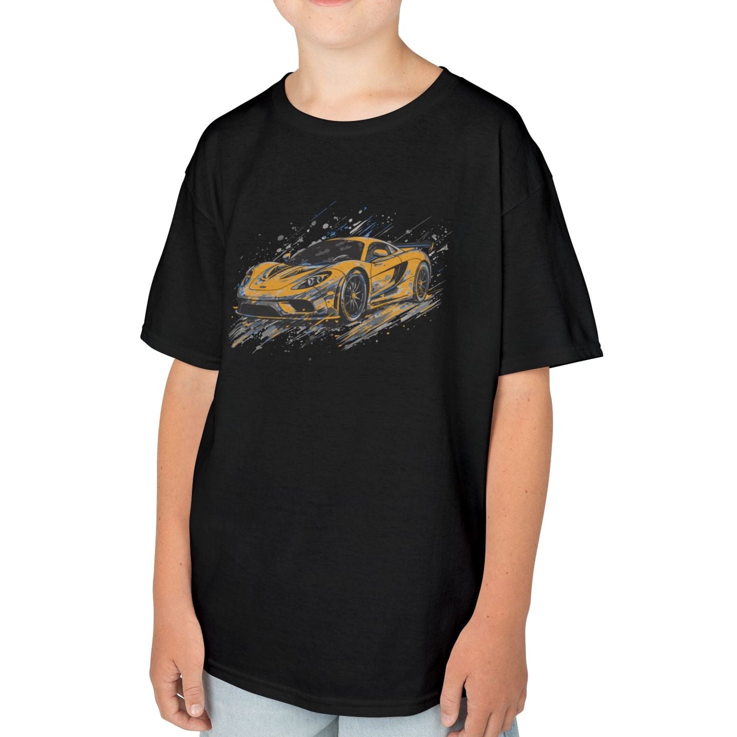 Supercar Sports Car Youth Size Boys T-Shirt