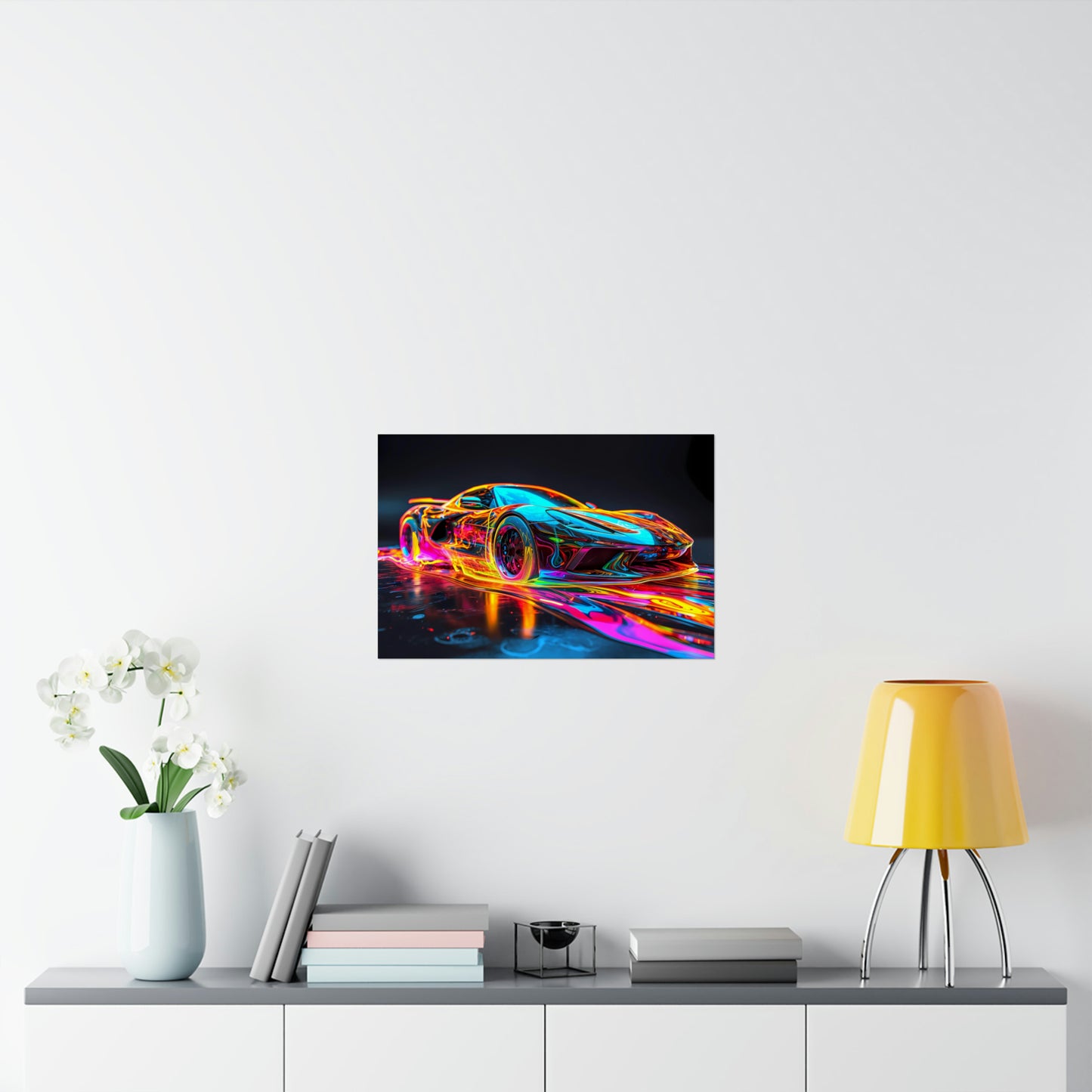 Supercar Sports Car Poster Art Print