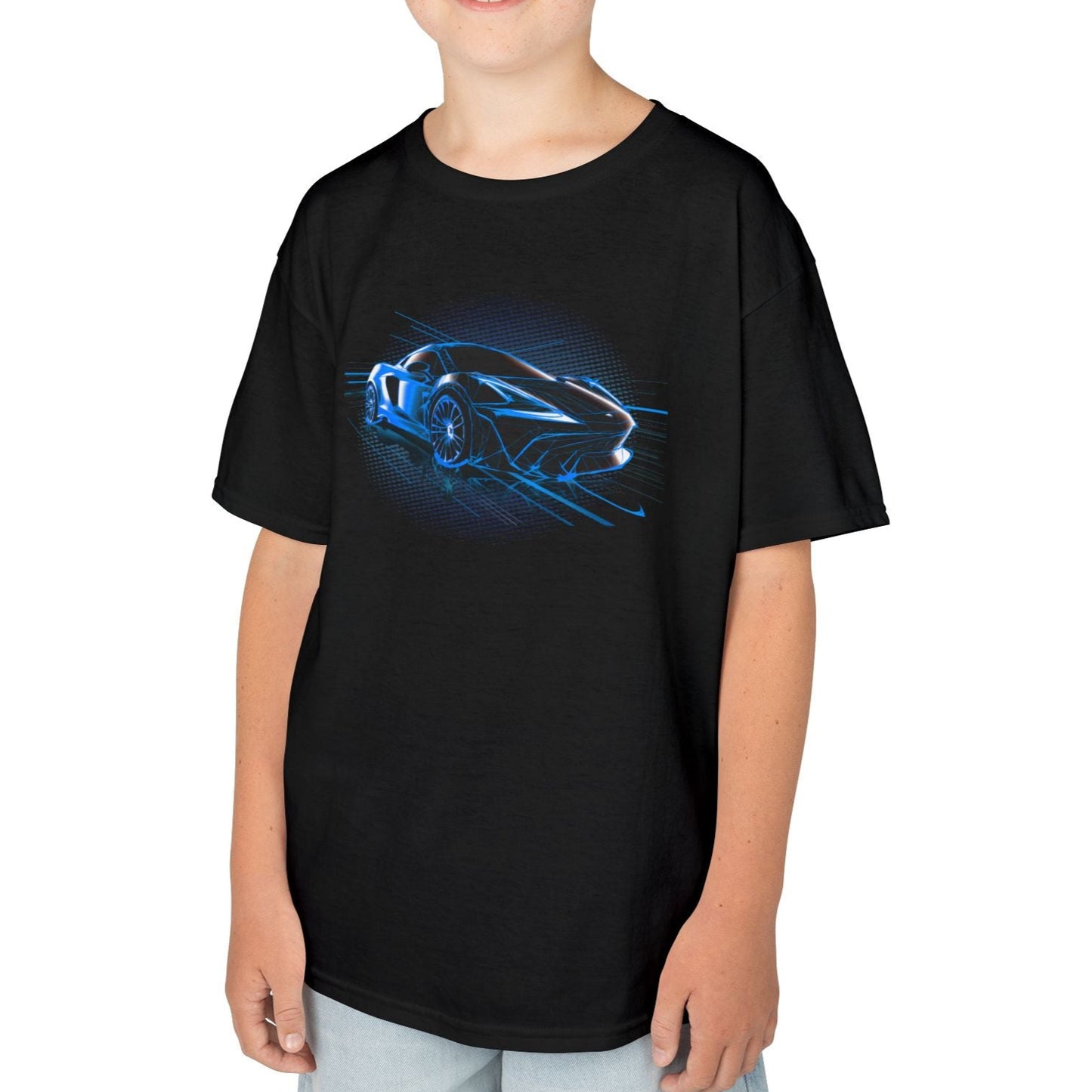 Supercar Sports Car Youth Size Boys T-Shirt