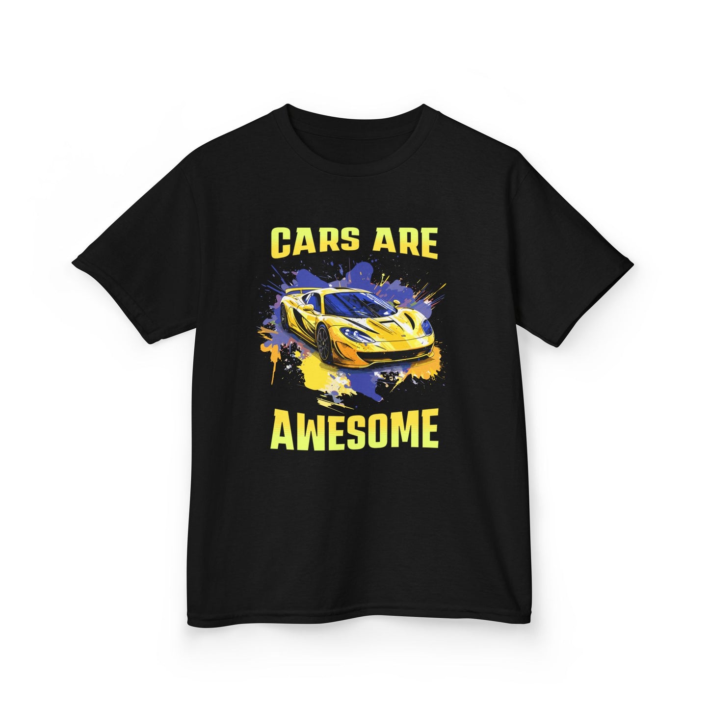 Supercar Sports Car Youth Size Boys T-Shirt
