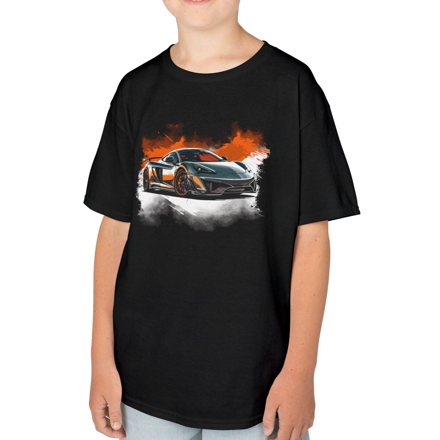 Supercar Sports Car Youth Size Boys T-Shirt