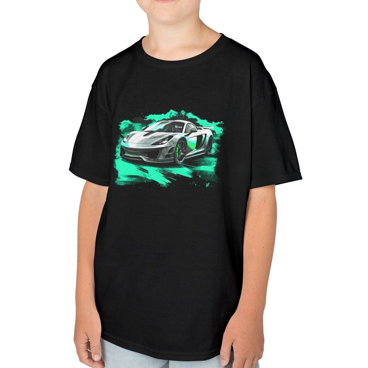 Supercar Sports Car Youth Size Boys T-Shirt