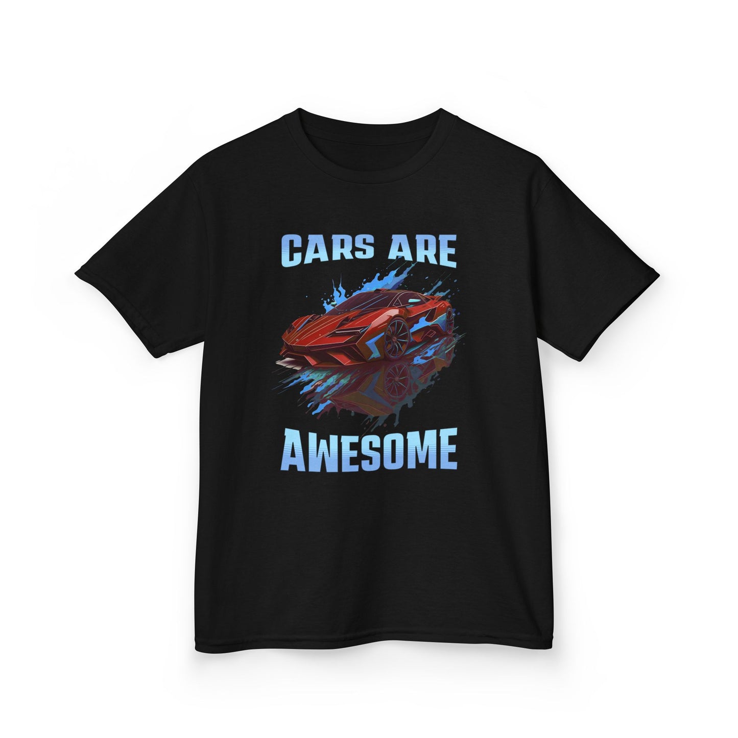 Supercar Sports Car Youth Size Boys T-Shirt