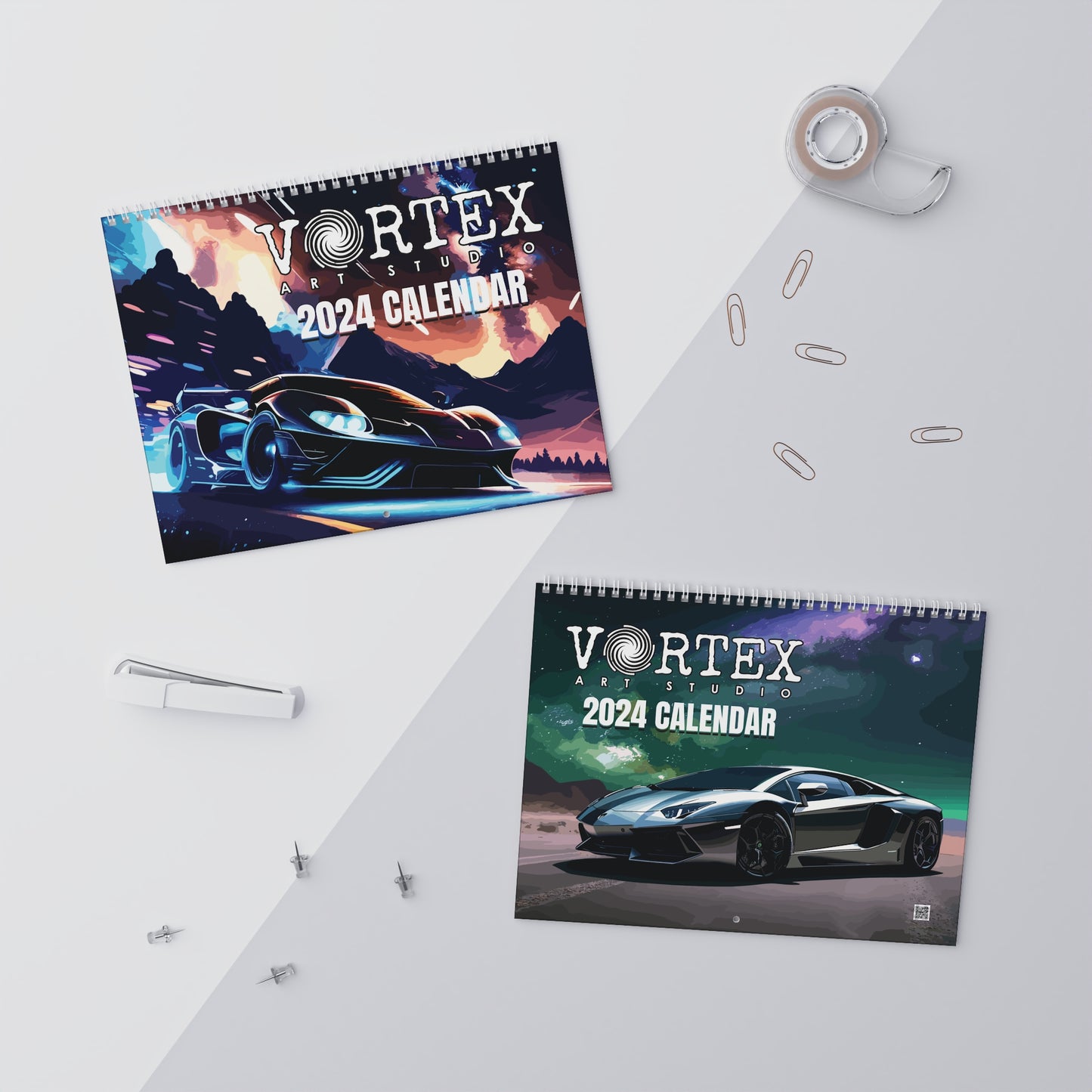 Supercar Sports Car Exotic Luxury Hypercar | Wall Calendar 2024