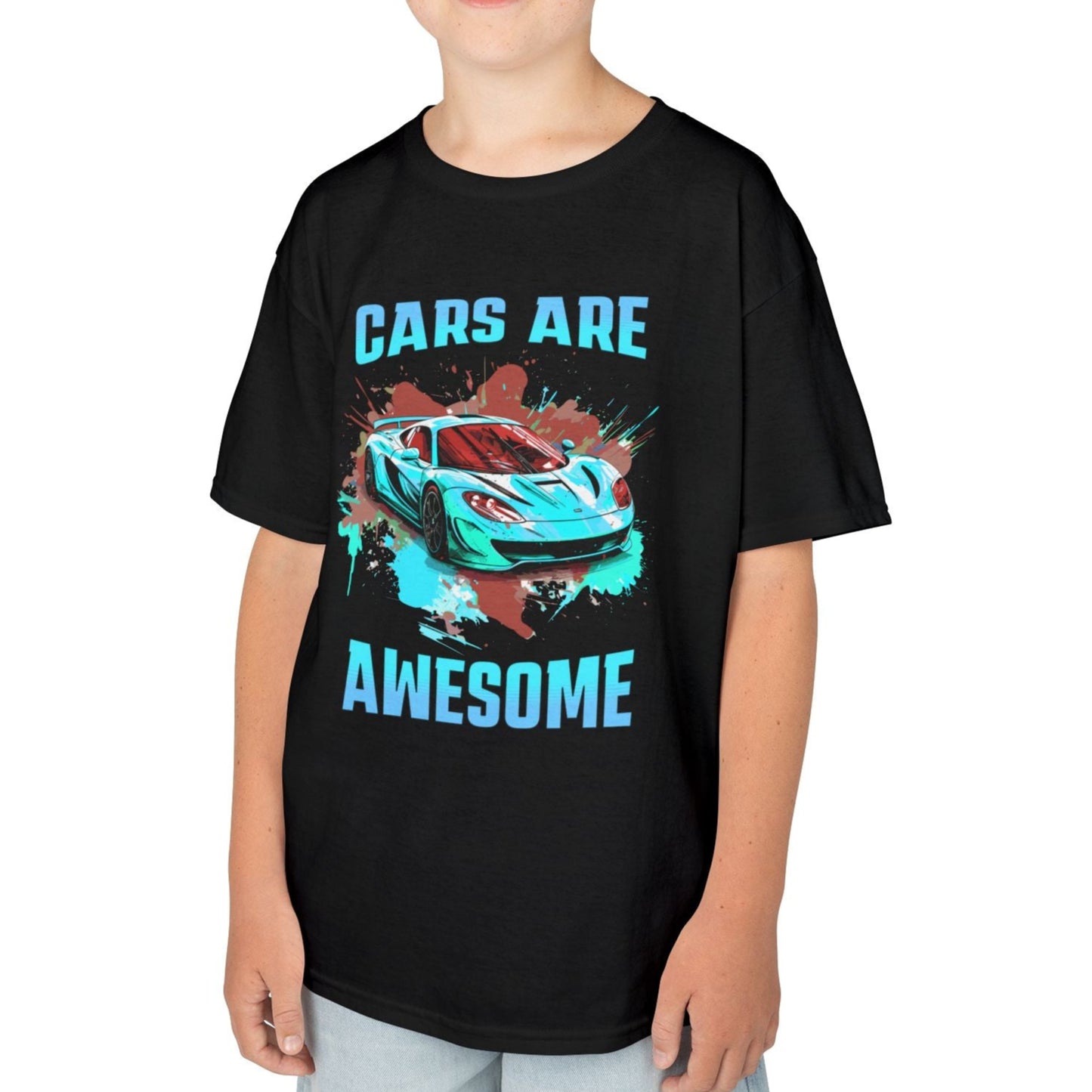 Supercar Sports Car Youth Size Boys T-Shirt