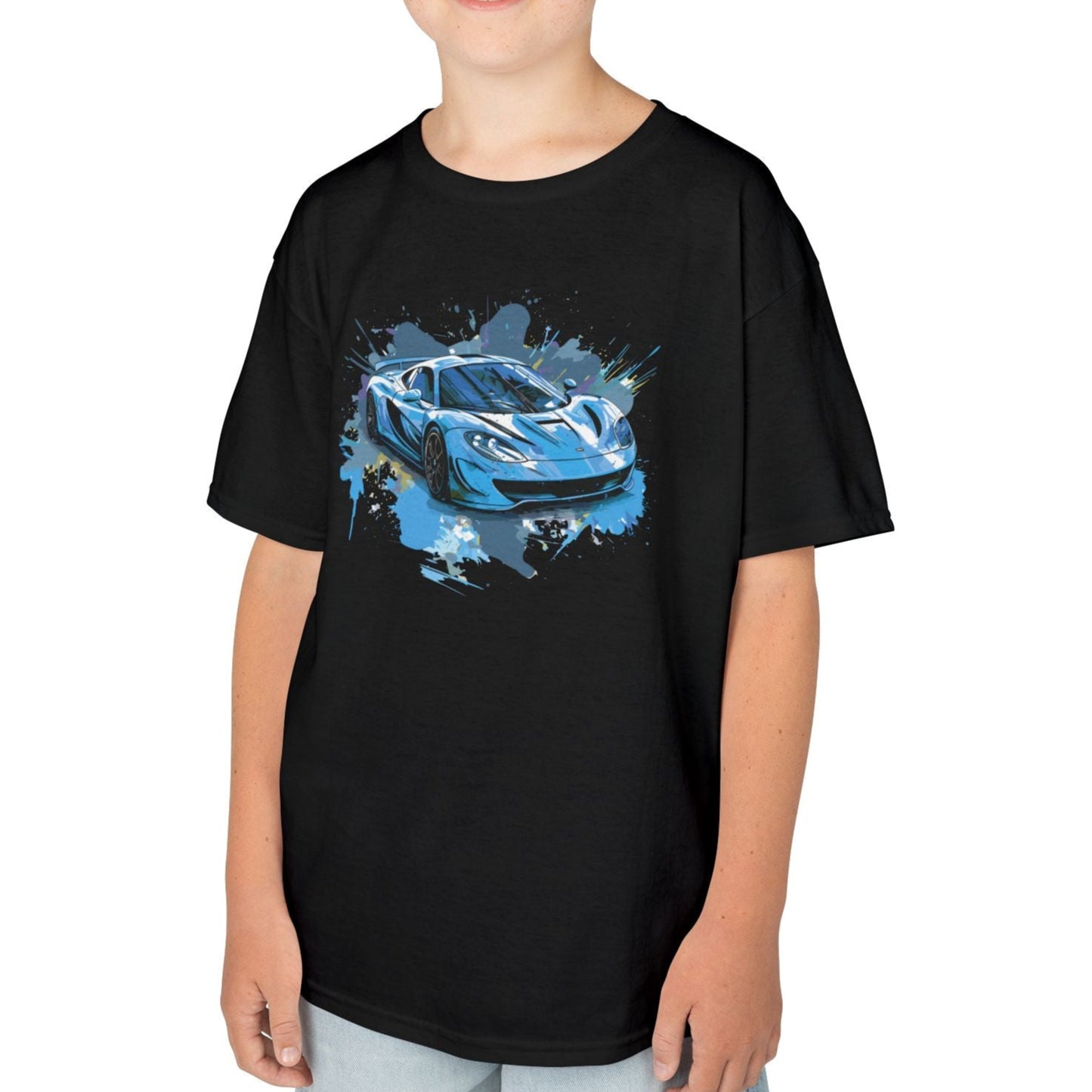 Supercar Sports Car Youth Size Boys T-Shirt