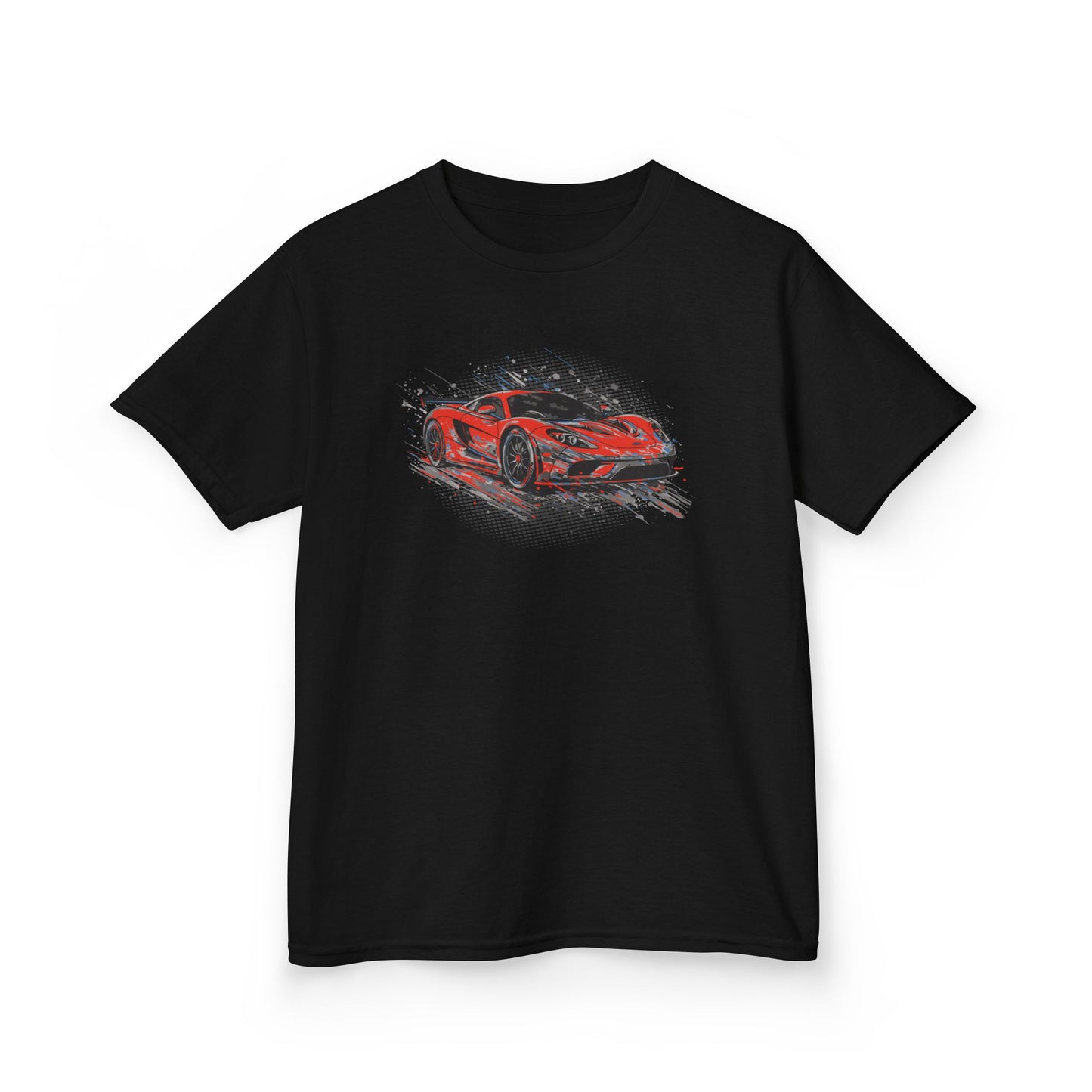 Supercar Sports Car Youth Size Boys T-Shirt
