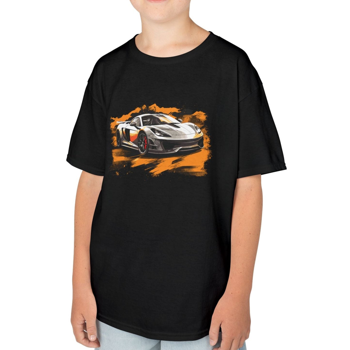 Supercar Sports Car Youth Size Boys T-Shirt
