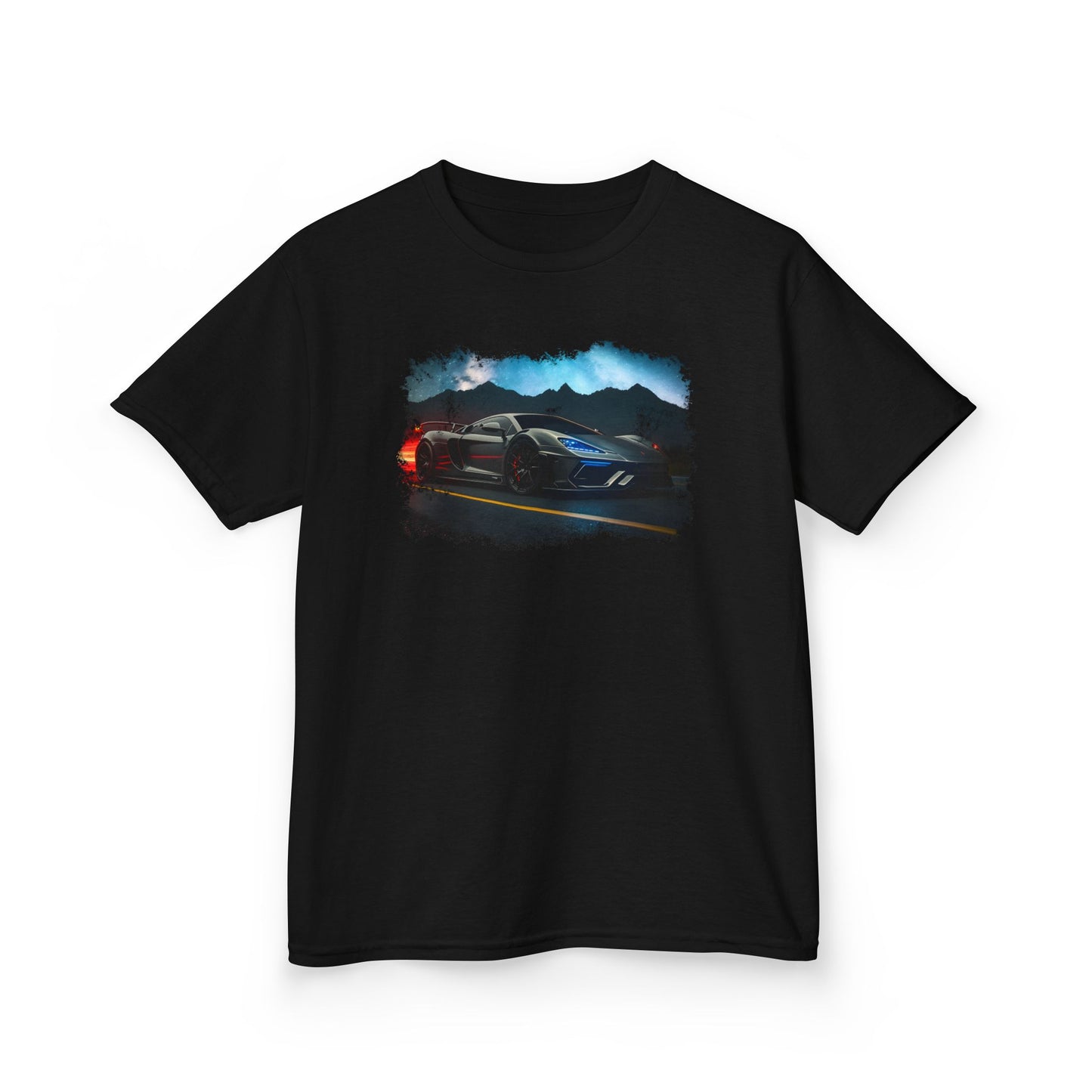 Supercar Sports Car Youth Size Boys T-Shirt