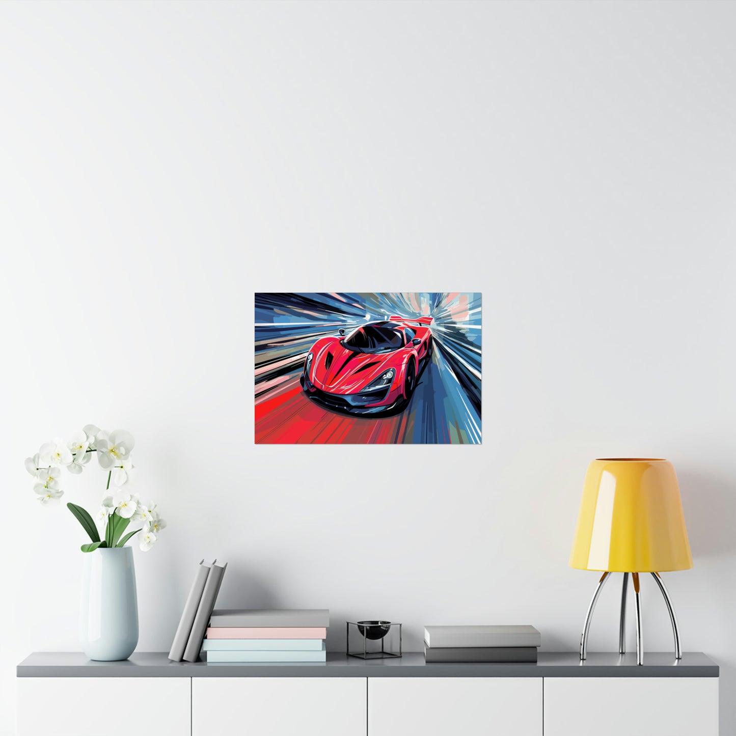 Supercar Sports Car Poster Art Print