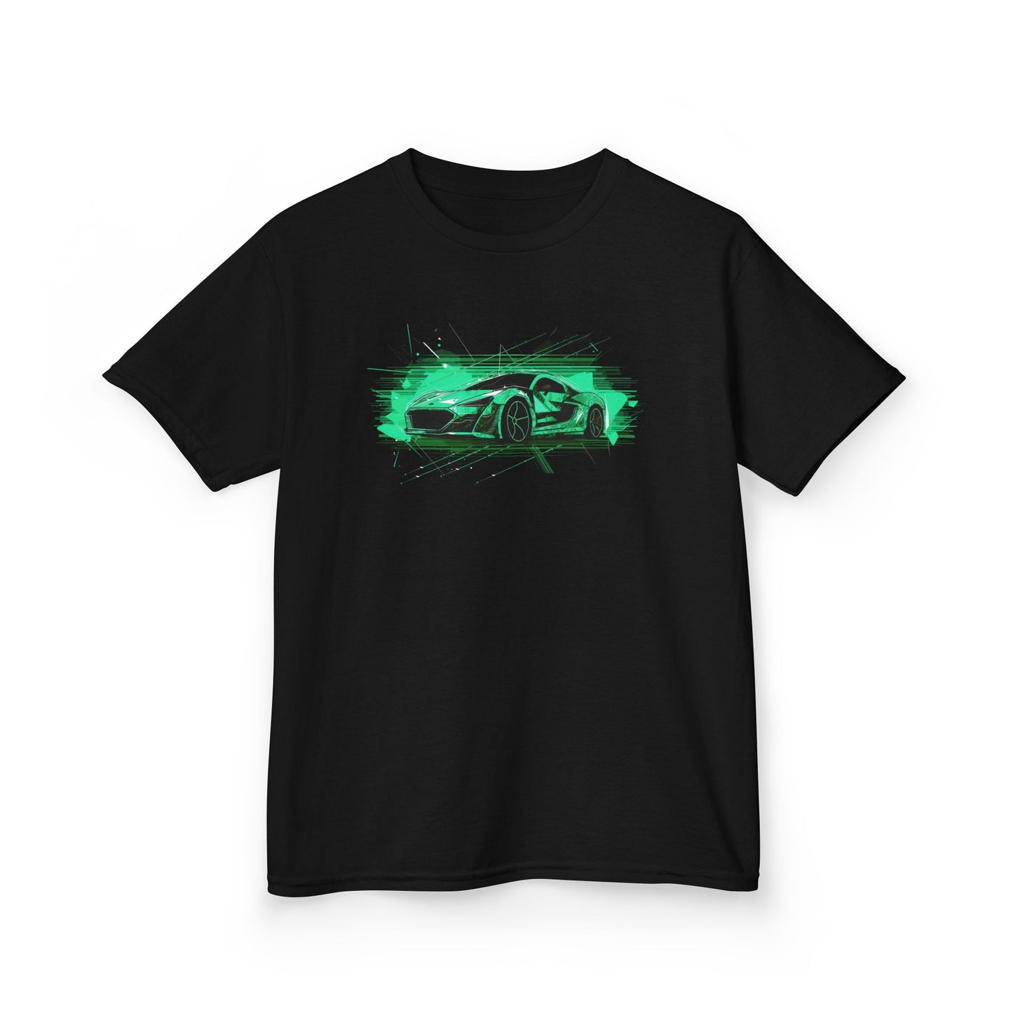 Supercar Sports Car Youth Size Boys T-Shirt