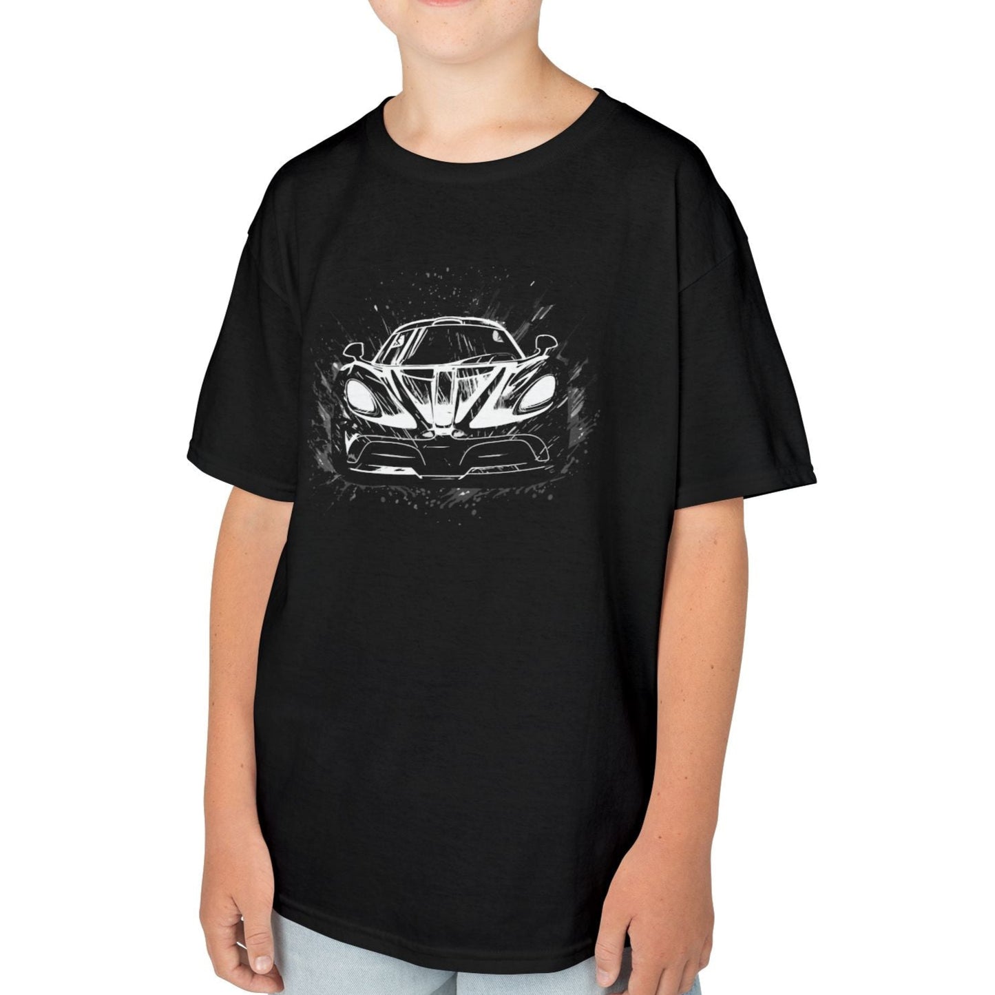 Supercar Sports Car Youth Size Boys T-Shirt
