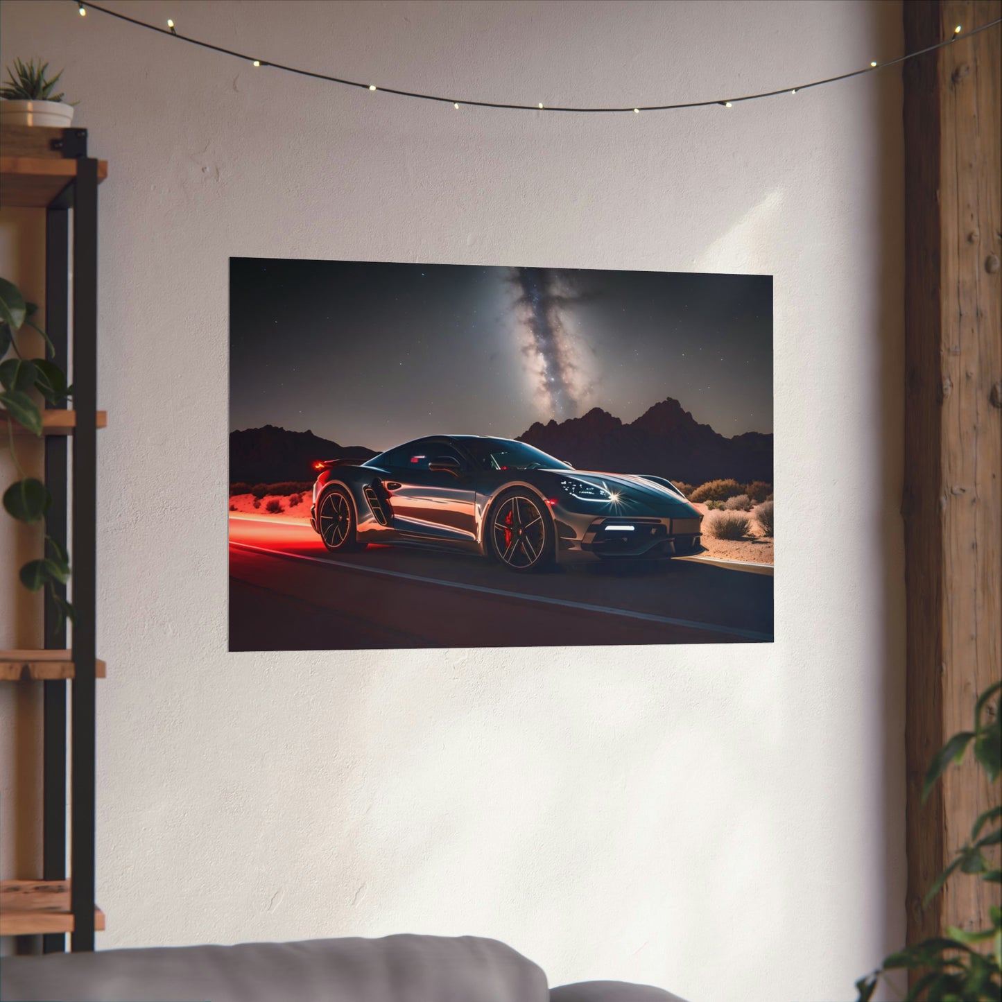 Supercar Sports Car Poster Art Print | Customizable