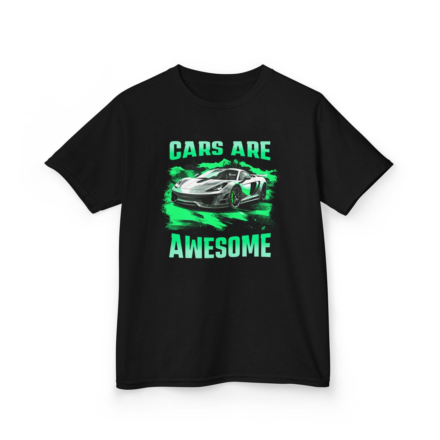 Cars Are Awesome Sports Car Youth Size Boys T-Shirt