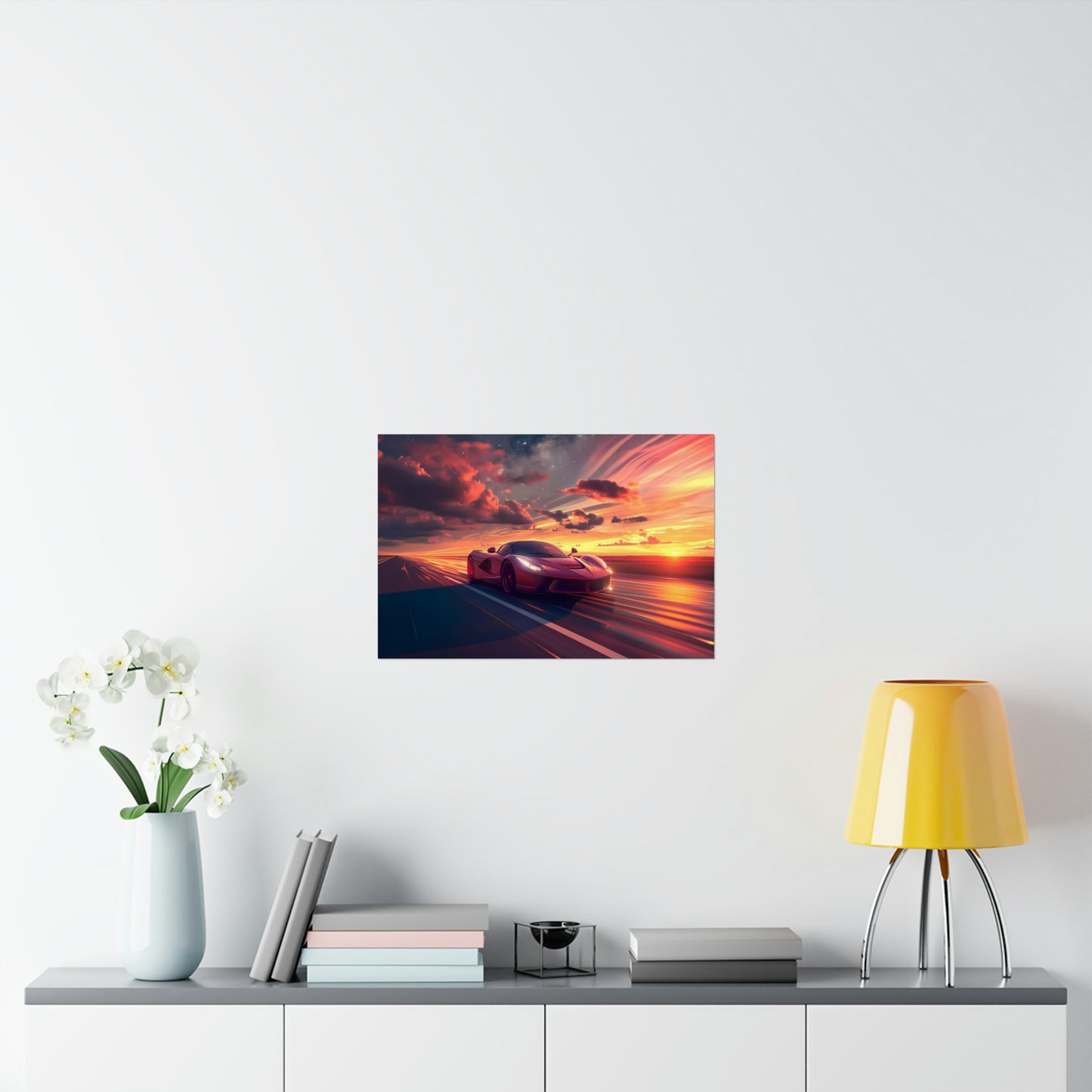 Supercar Sports Car Poster Art Print