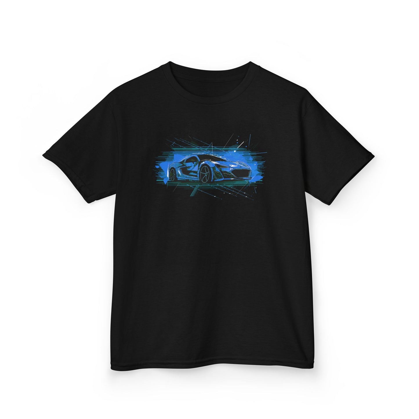 Supercar Sports Car Youth Size Boys T-Shirt