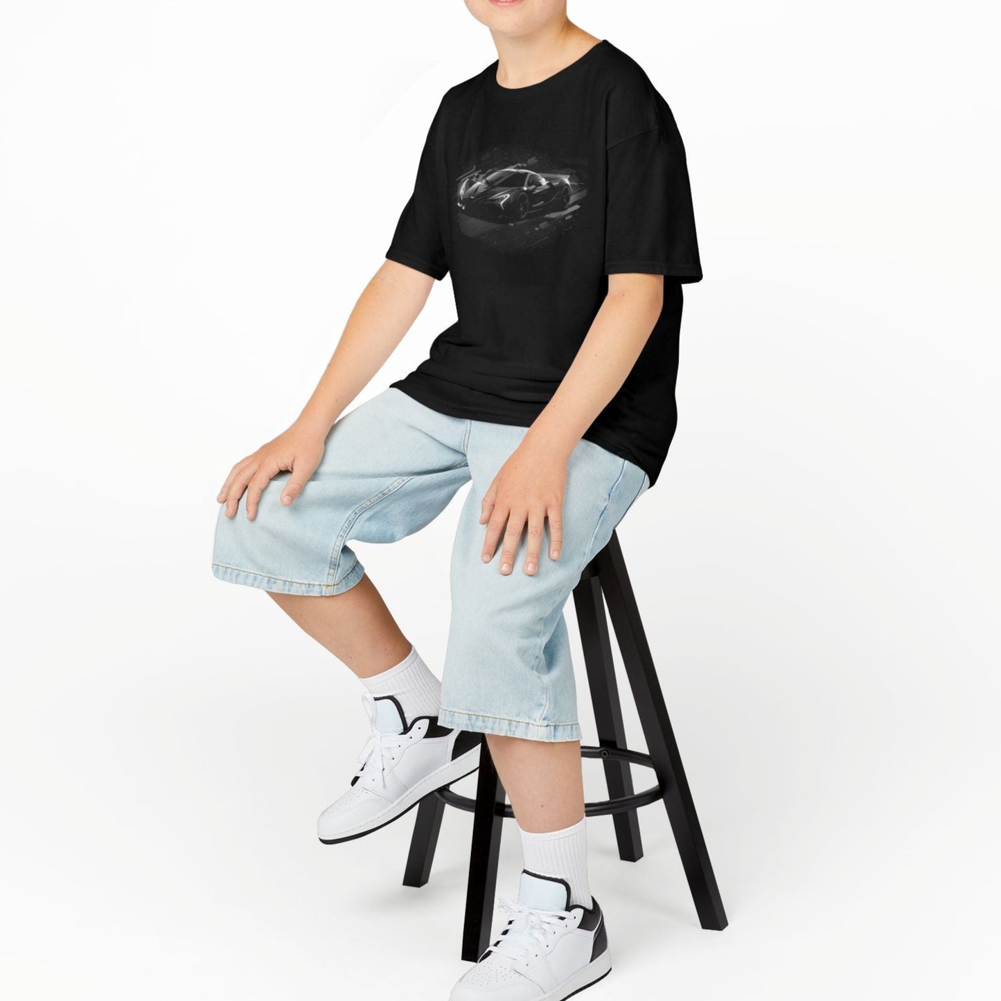 Supercar Sports Car Youth Size Boys T-Shirt