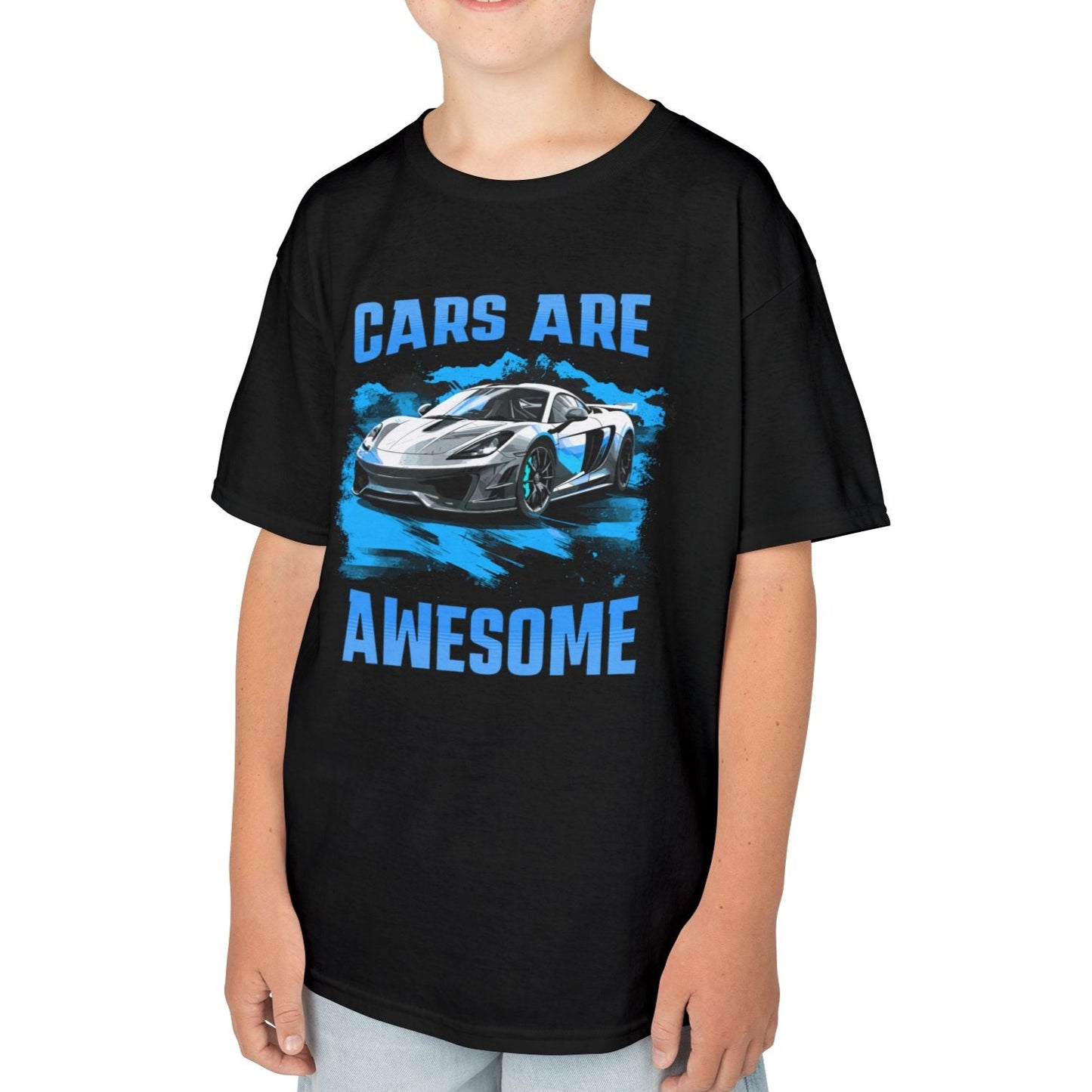 Supercar Sports Car Youth Size Boys T-Shirt