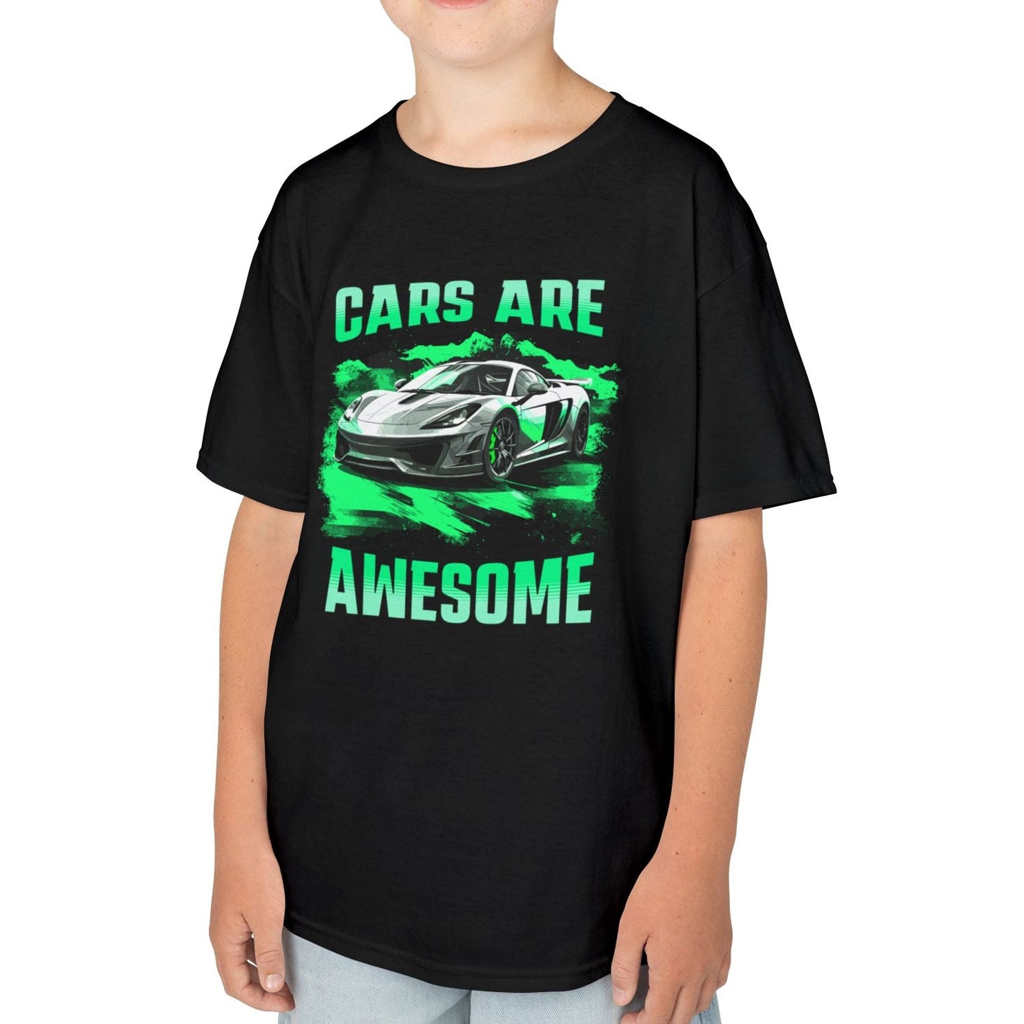 Cars Are Awesome Sports Car Youth Size Boys T-Shirt