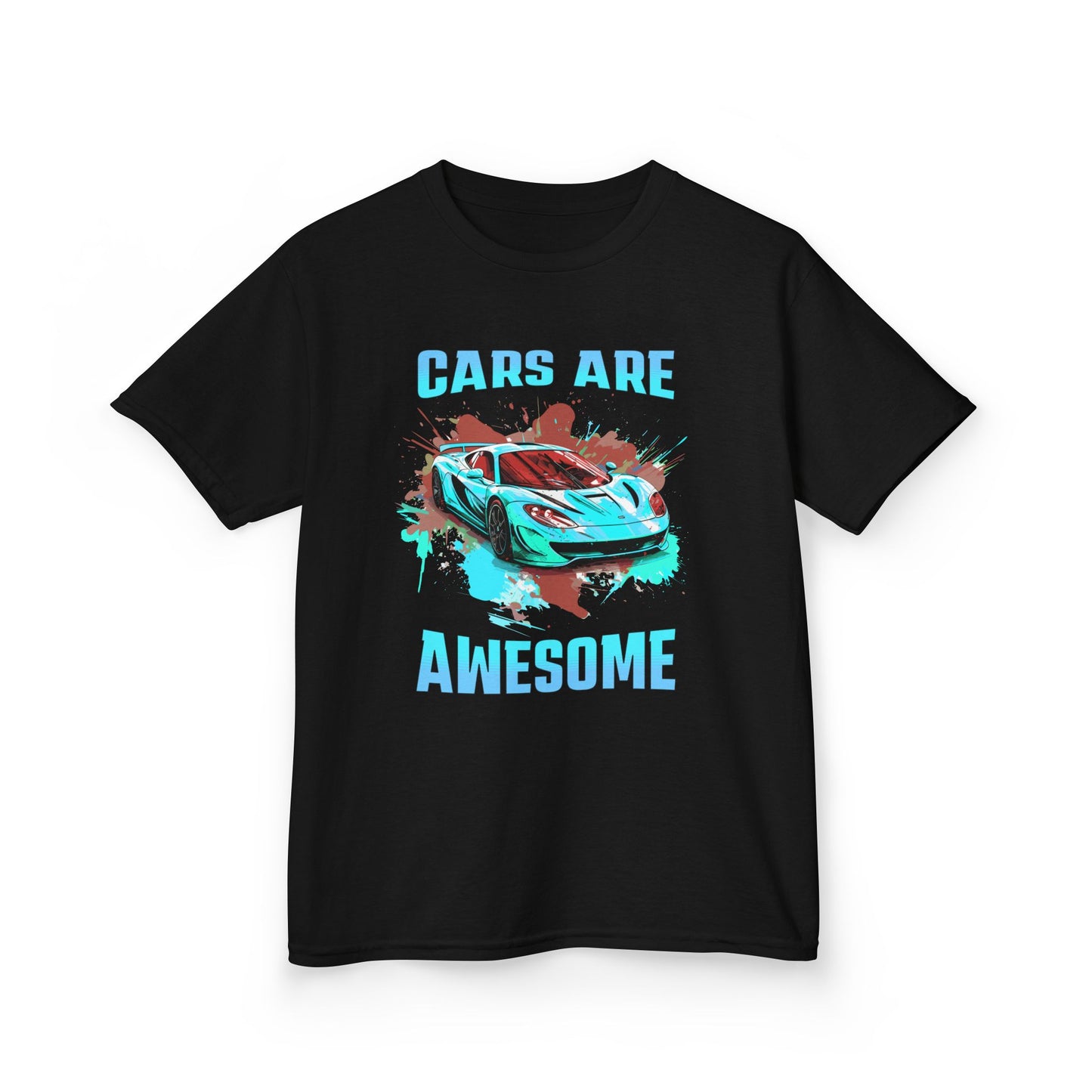 Supercar Sports Car Youth Size Boys T-Shirt