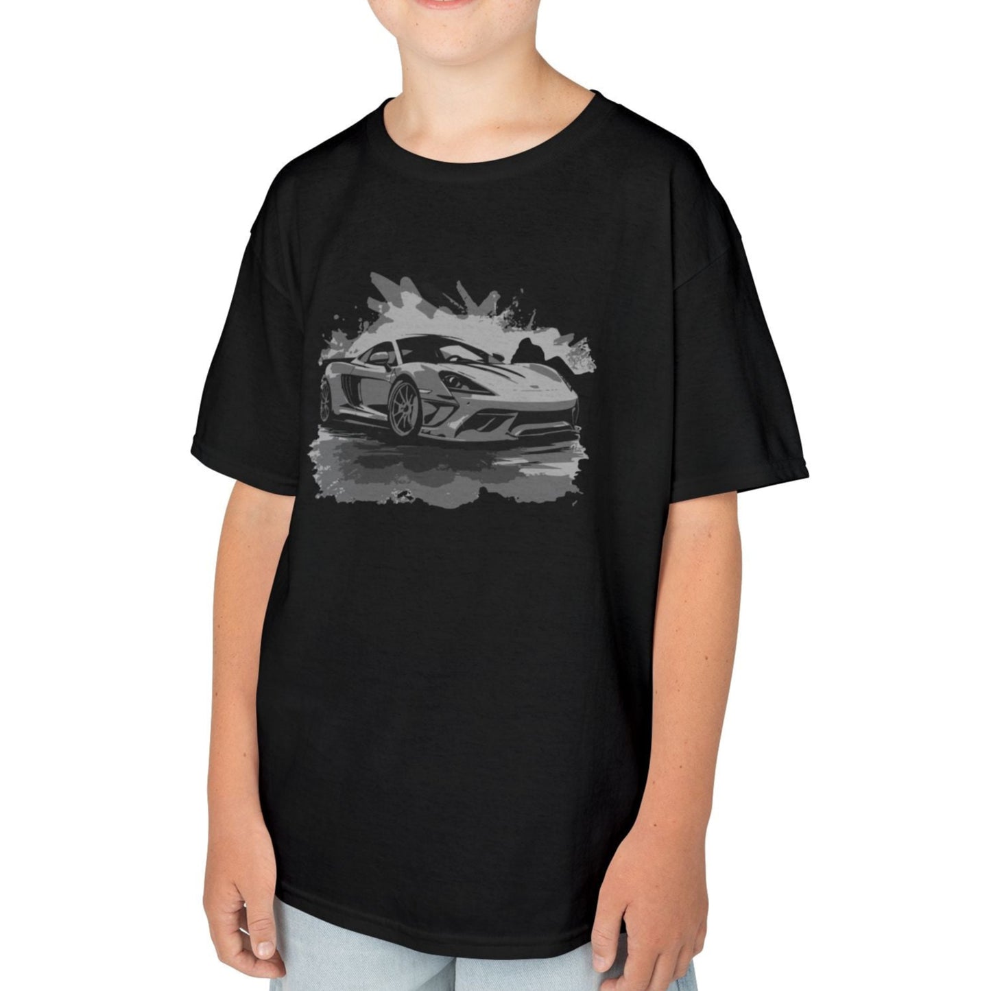 Supercar Sports Car Youth Size Boys T-Shirt