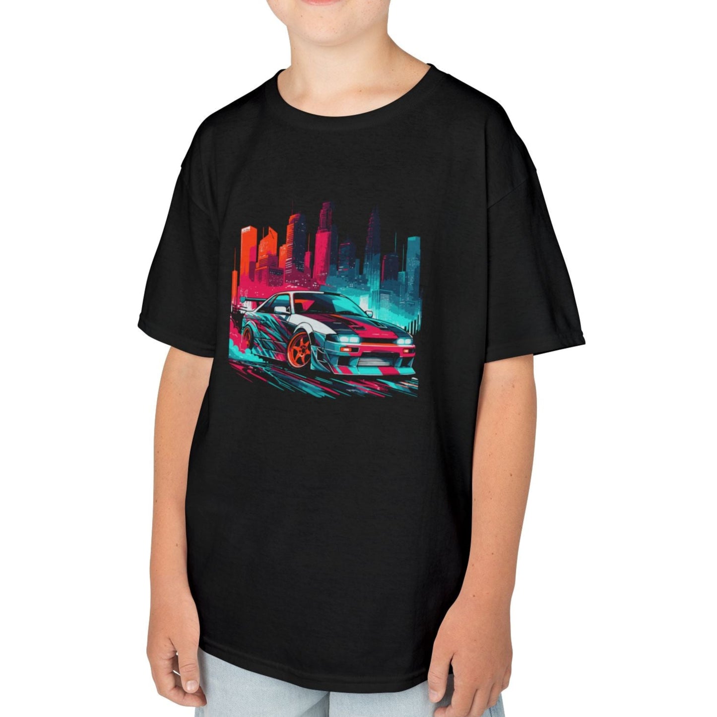 Drift Car Youth Size Boys T-Shirt