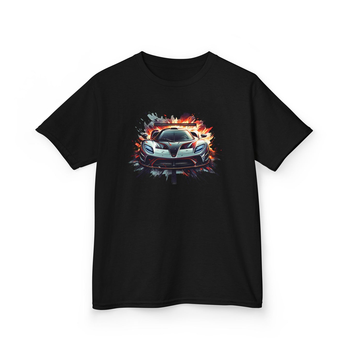 Supercar Sports Car Youth Size Kids Boys T-Shirt