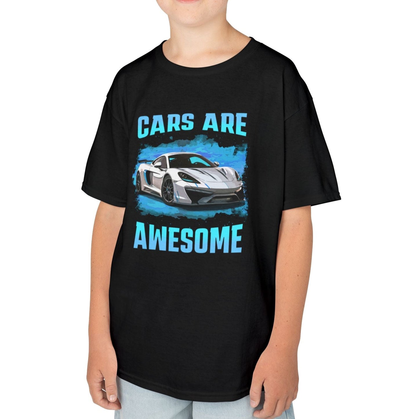 Supercar Sports Car Youth Size Boys T-Shirt