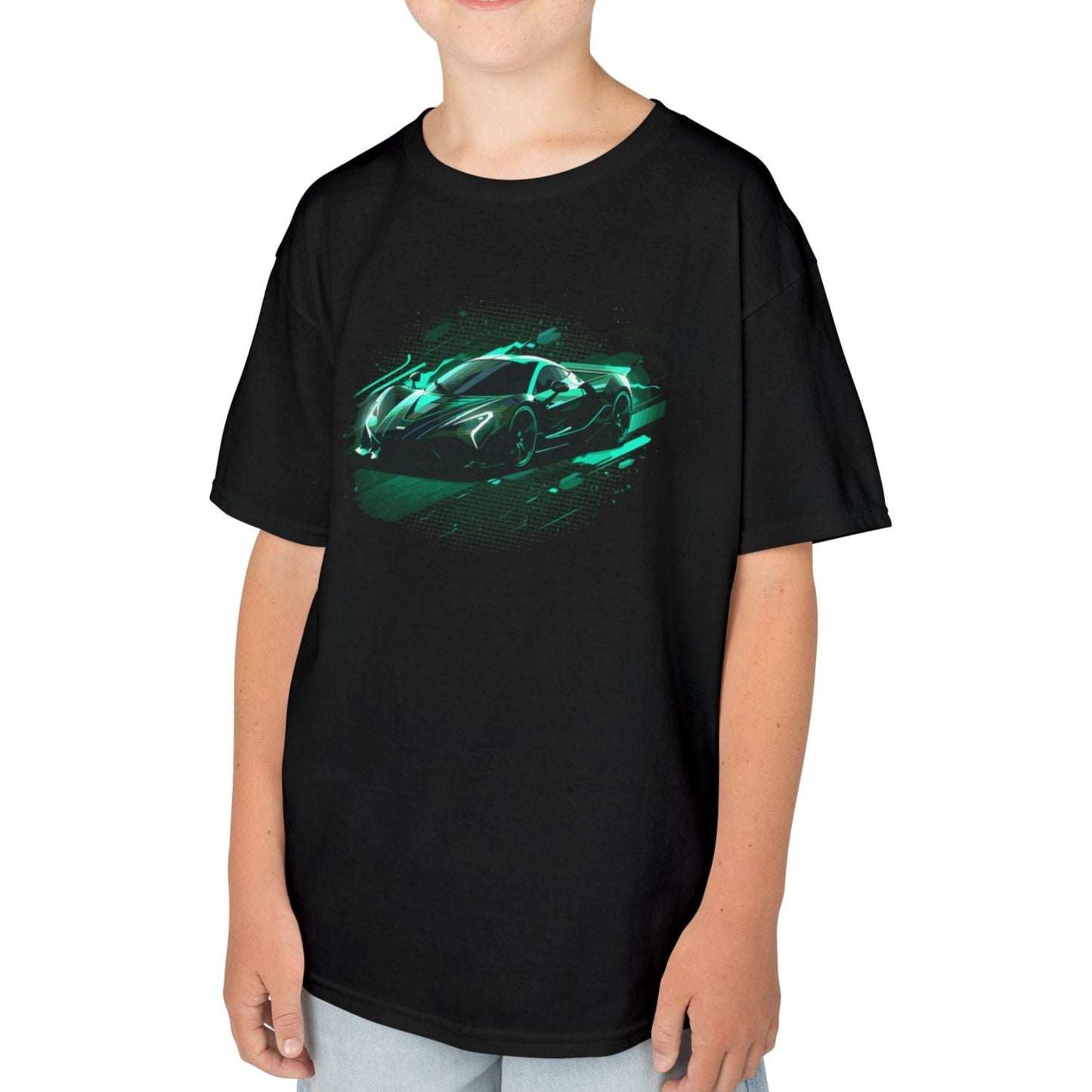 Supercar Sports Car Youth Size Boys T-Shirt