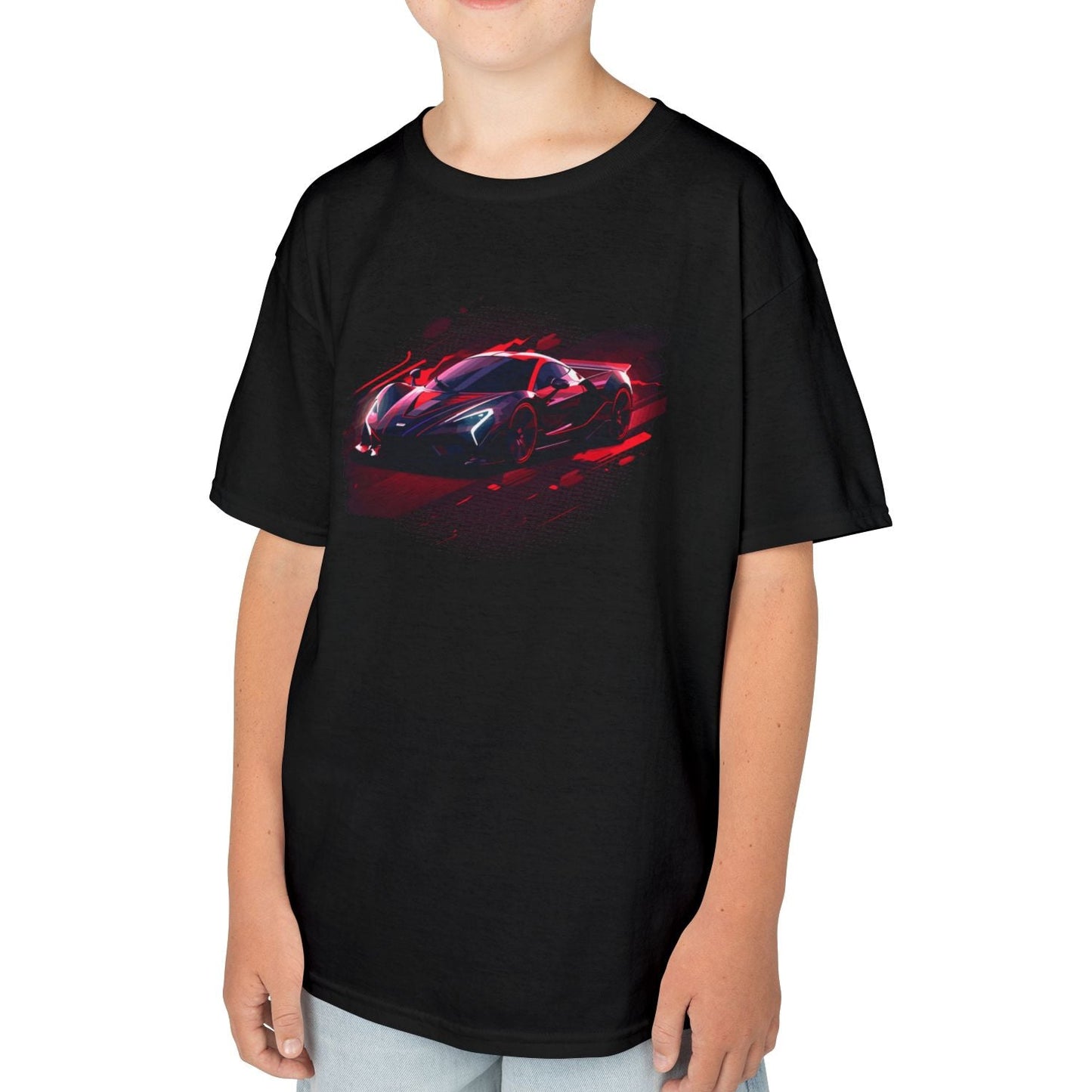 Supercar Sports Car Youth Size Boys T-Shirt