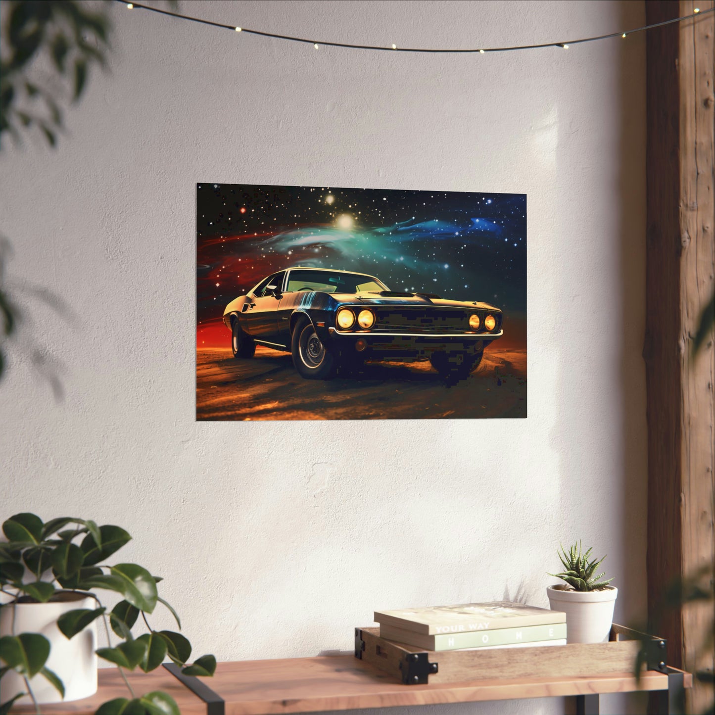 Muscle Car Poster Art Print