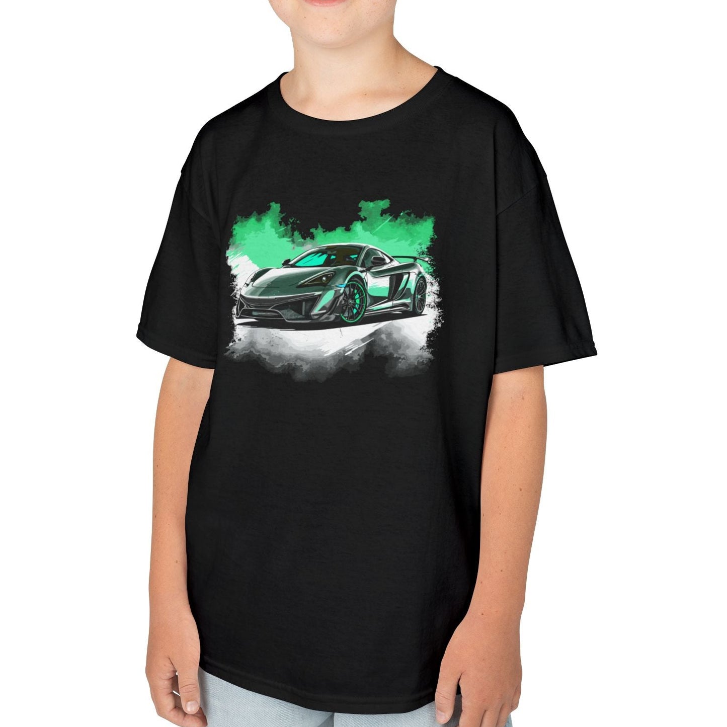 Supercar Sports Car Youth Size Boys T-Shirt