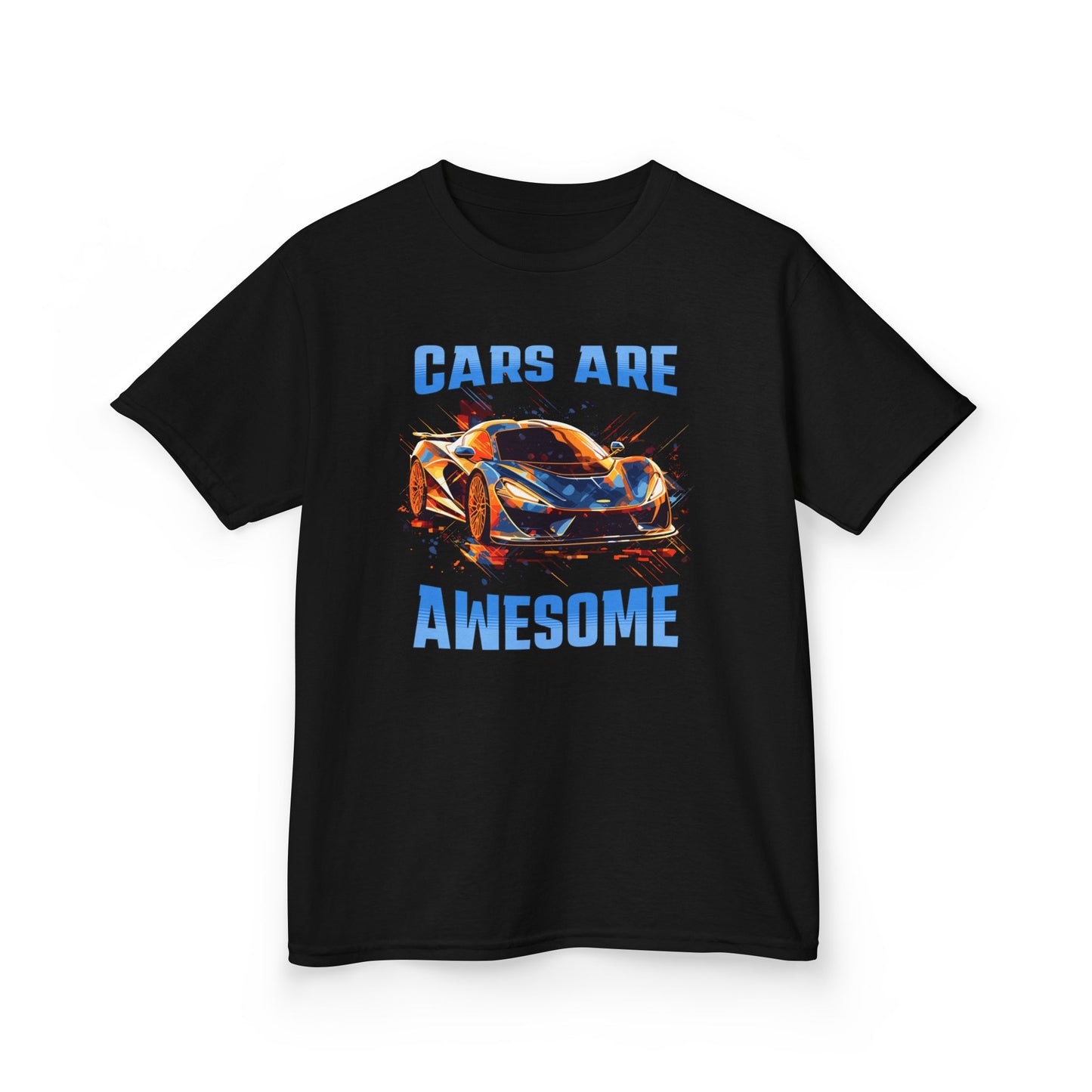 Supercar Sports Car Youth Size Boys T-Shirt