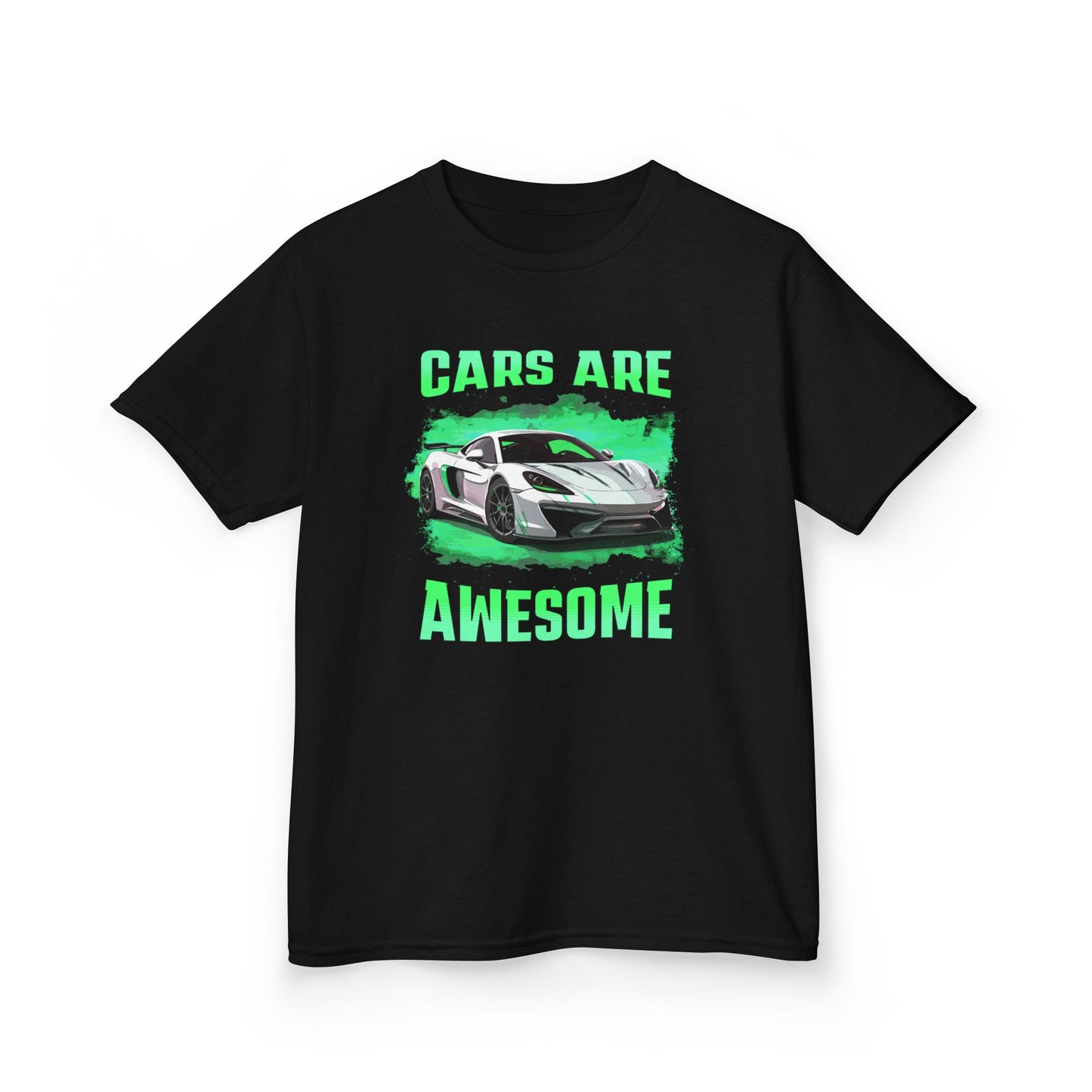 Cars Are Awesome Supercar Sports Car Youth Size Boys T-Shirt