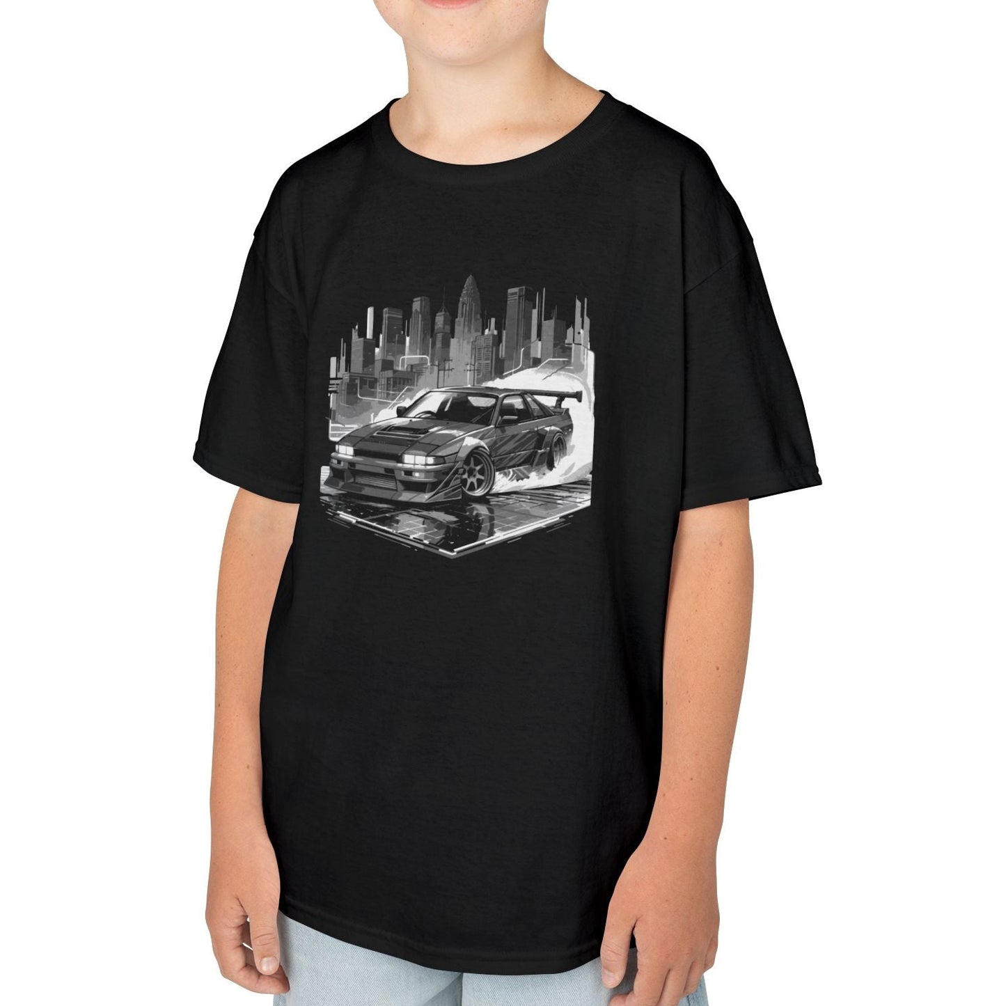 Drift Car Youth Size Boys T-Shirt