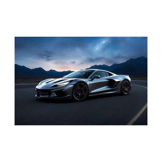 Supercar Sports Car Poster Art Print