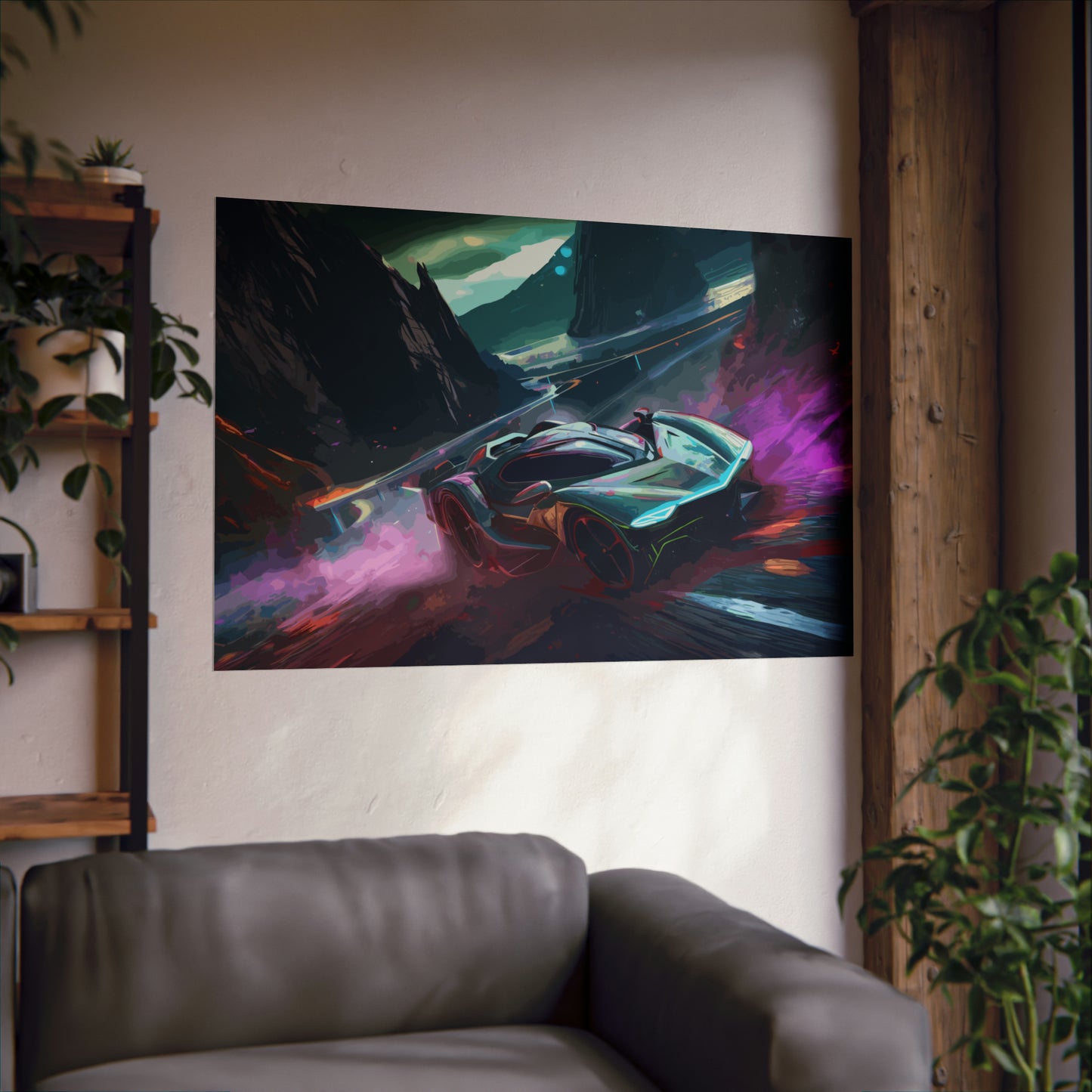 Supercar Sports Car Poster Art Print | Customizable