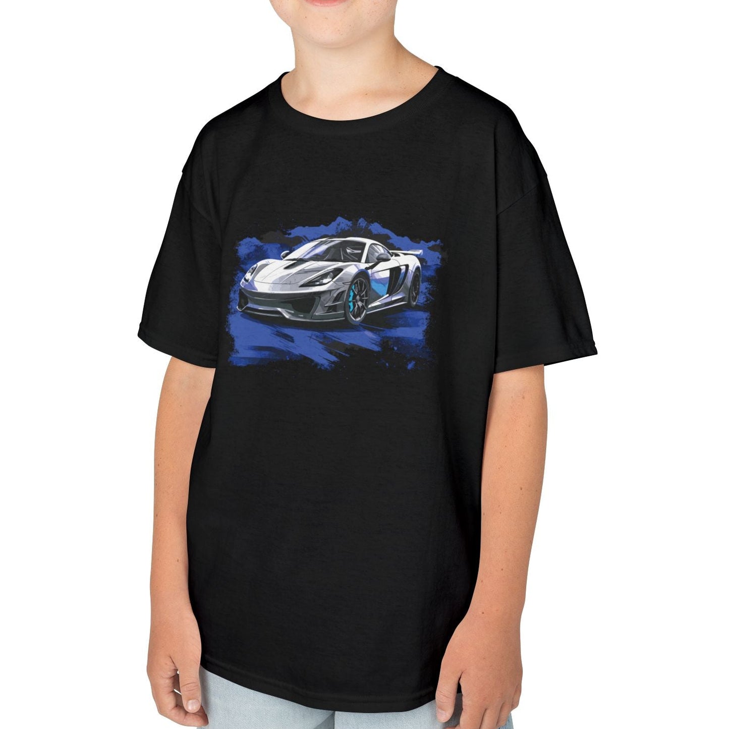 Supercar Sports Car Youth Size Boys T-Shirt