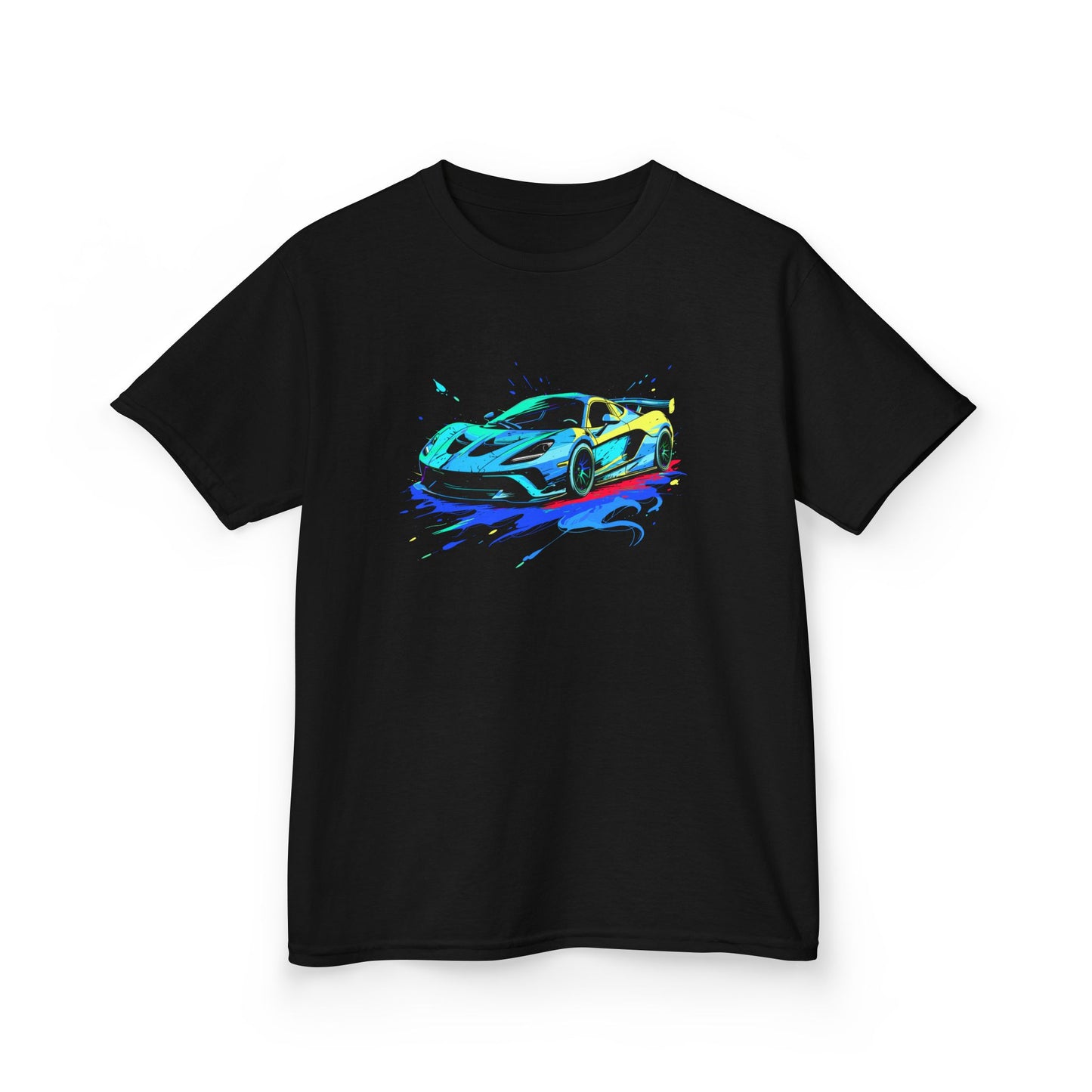 Supercar Sports Car Youth Size Boys T-Shirt