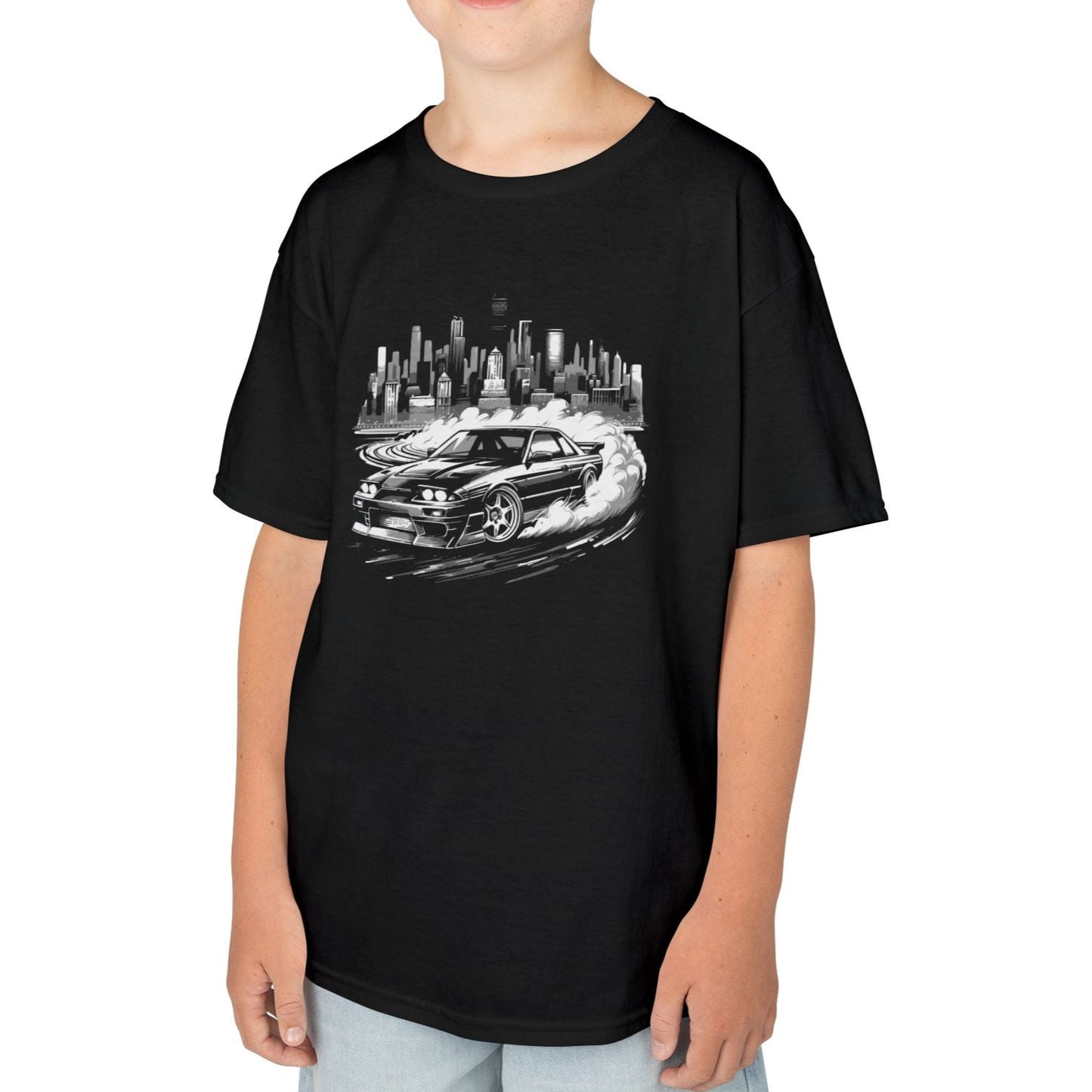 Drift Car Youth Size Boys T-Shirt