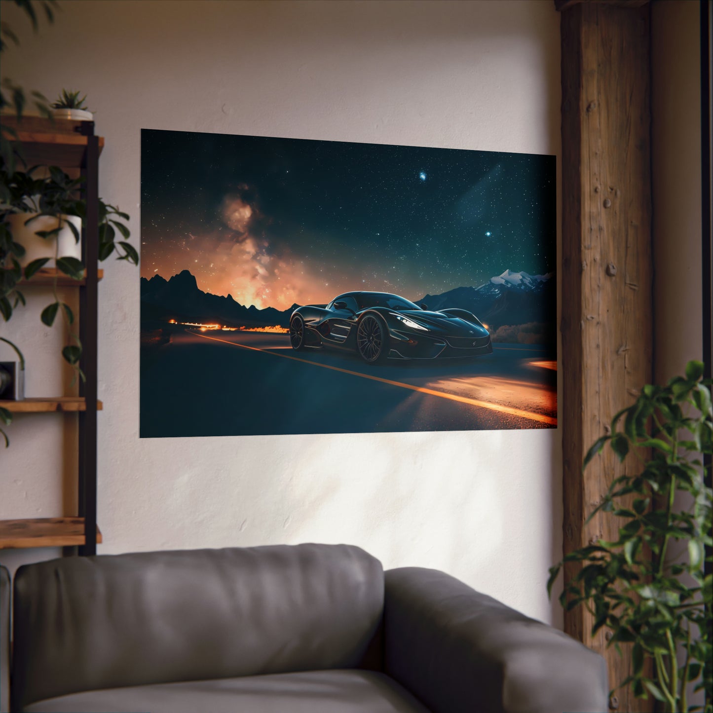 Supercar Sports Car Poster Art Print | Customizable