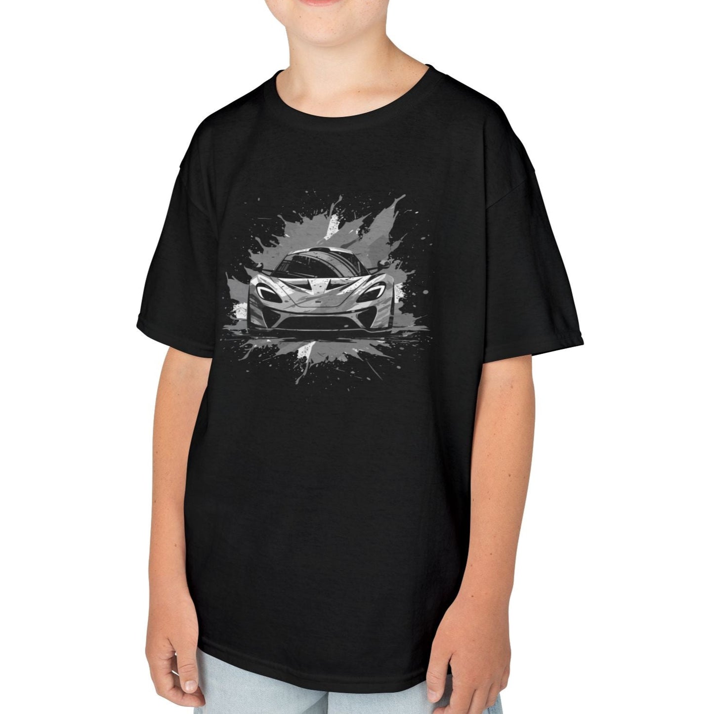 Supercar Sports Car Youth Size Boys T-Shirt